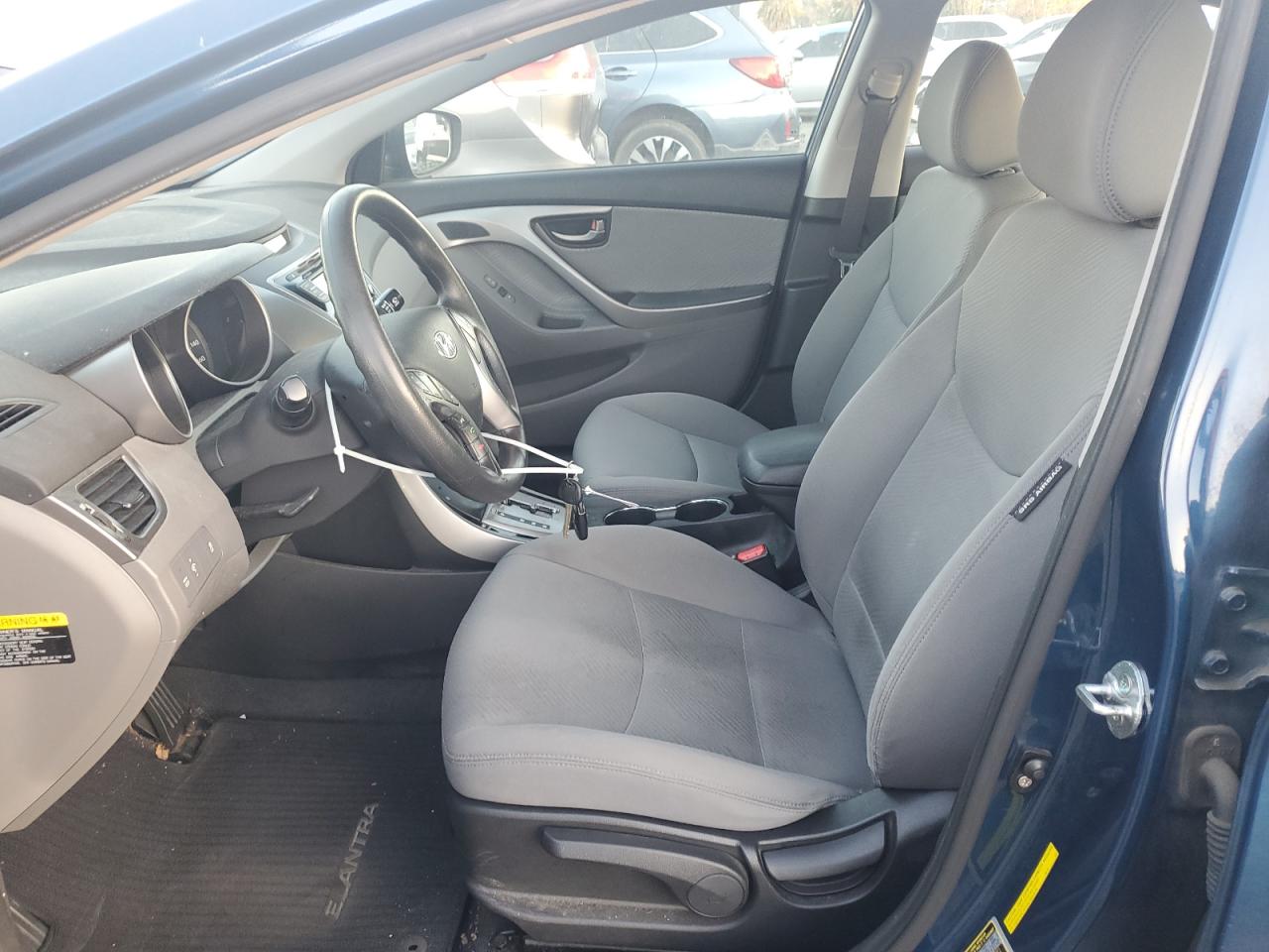 2013 Hyundai Elantra VIN KMHDH4AE1DU008582 Copart auction photo, rear end damage thumbnail 7