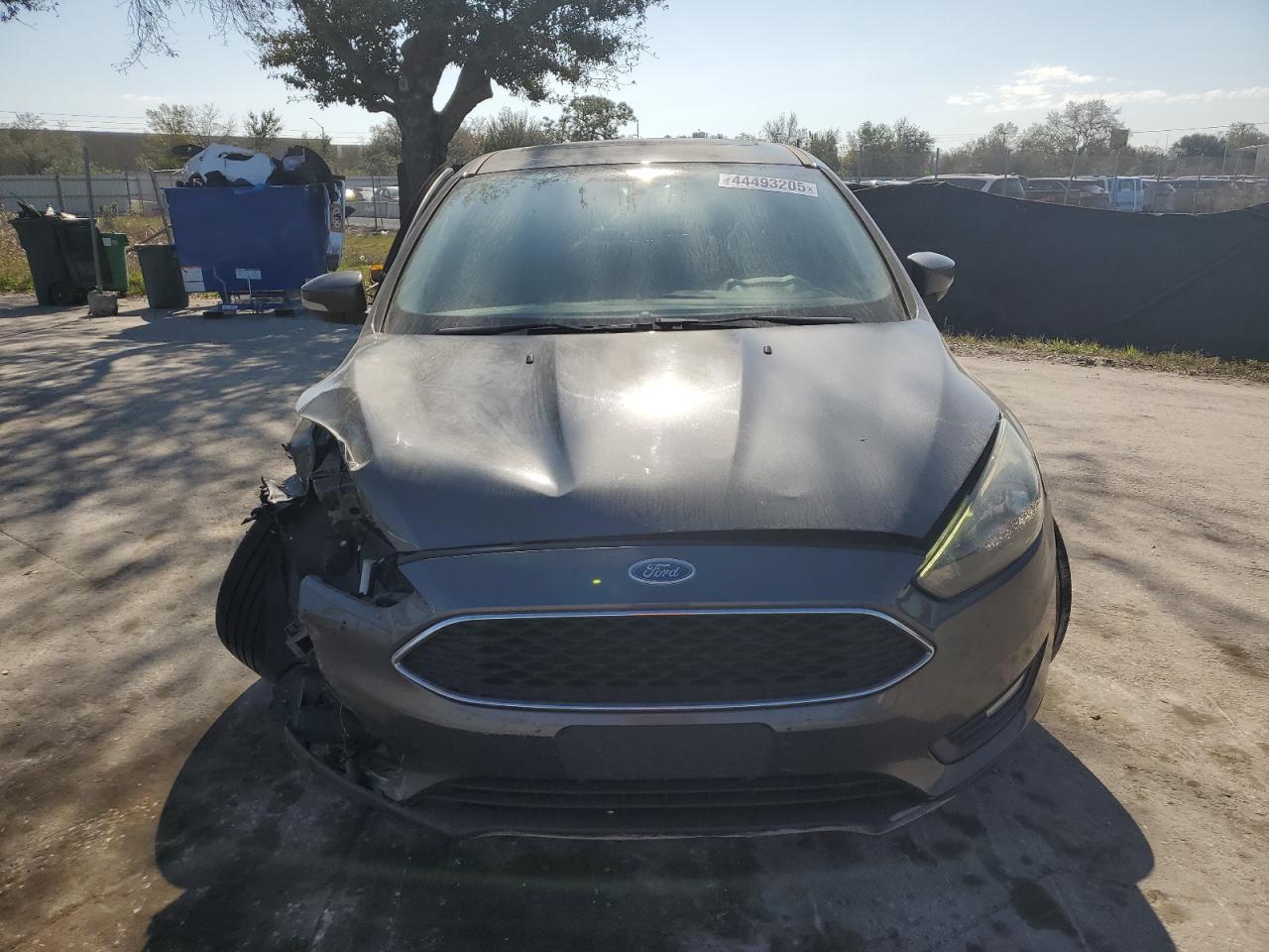 2017 Ford Focus VIN 1FADP3H20HL287103 Copart auction photo, front end / side damage thumbnail 5