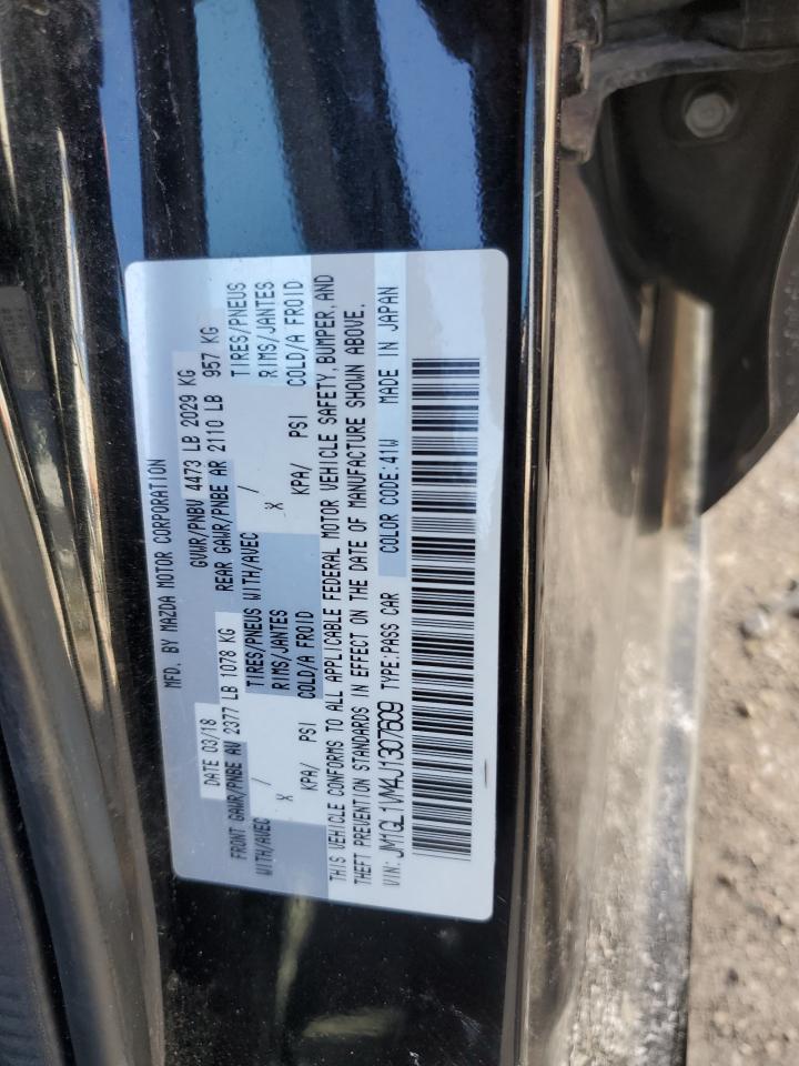 2018 Mazda 6 VIN JM1GL1VM4J1307609 Copart auction photo, front end damage thumbnail 14