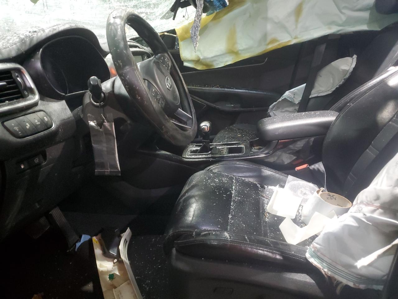 2016 KIA Sorento VIN 5XYPKDA57GG086325 Copart auction photo, all over / top/roof damage thumbnail 7