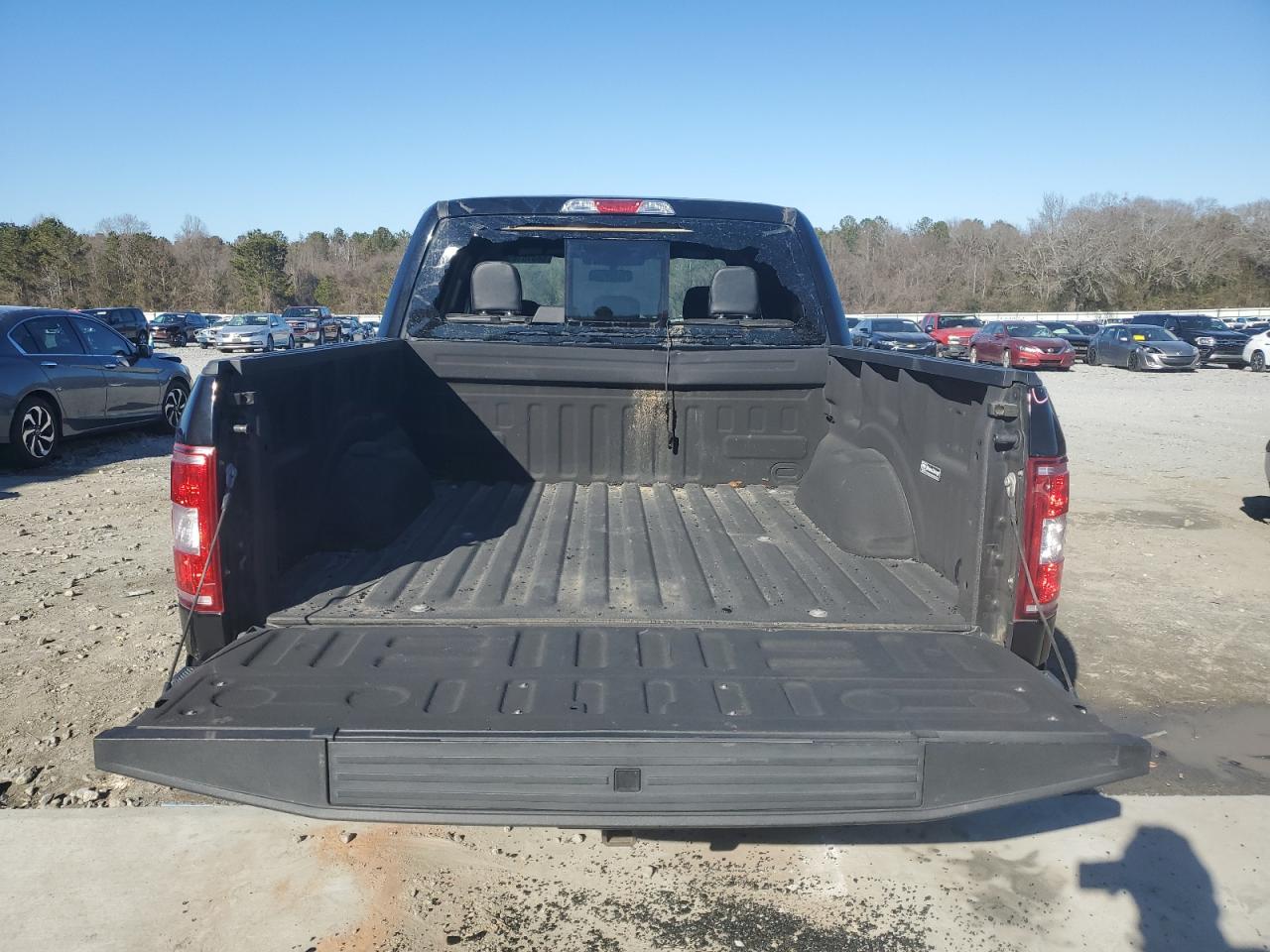 2020 Ford F-150 VIN 1FTEW1CP5LKE54403 Copart auction photo, top/roof damage thumbnail 6