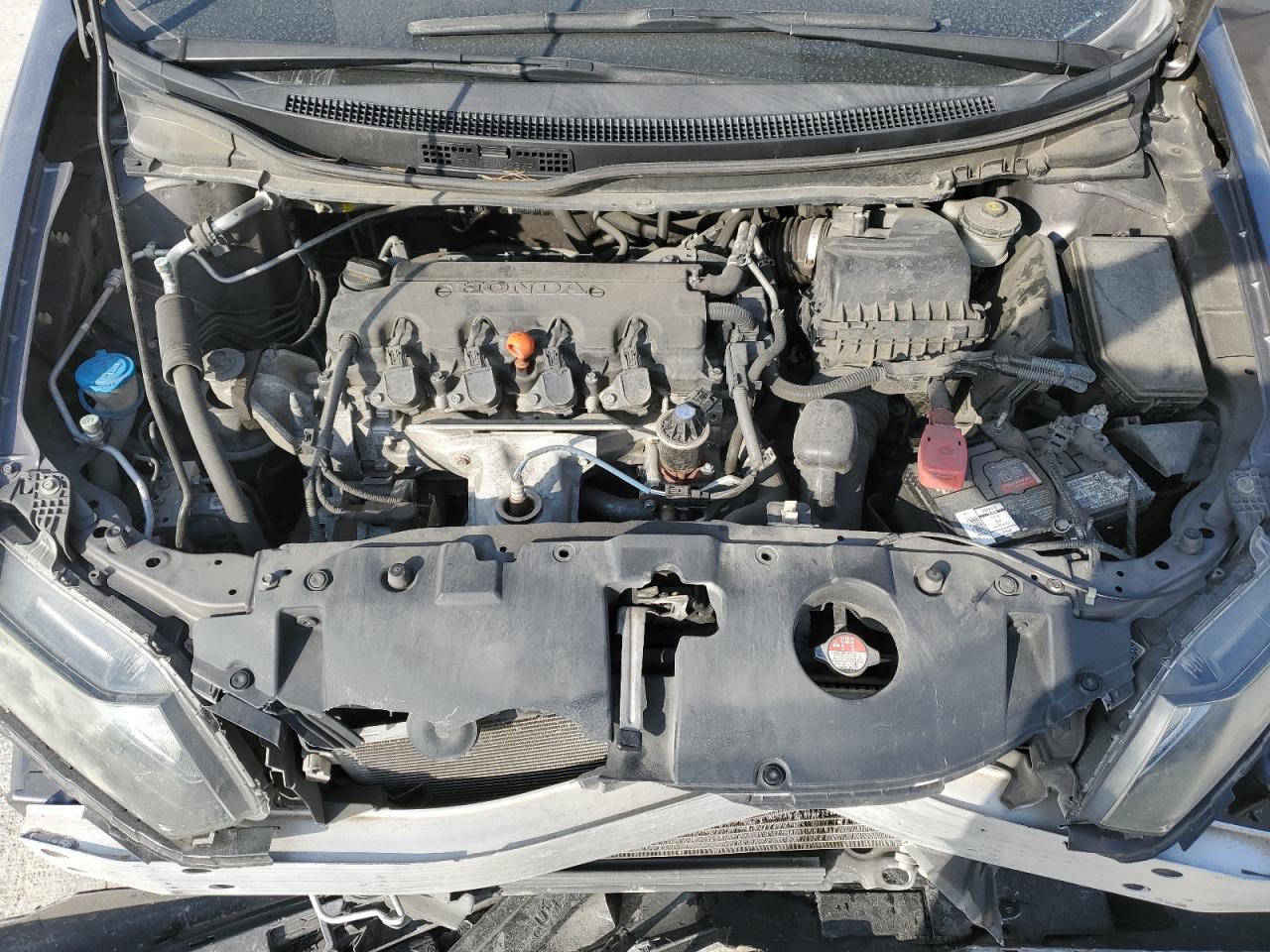 2015 Honda Civic VIN 19XFB2F54FE112321 Copart auction photo, front end damage thumbnail 12