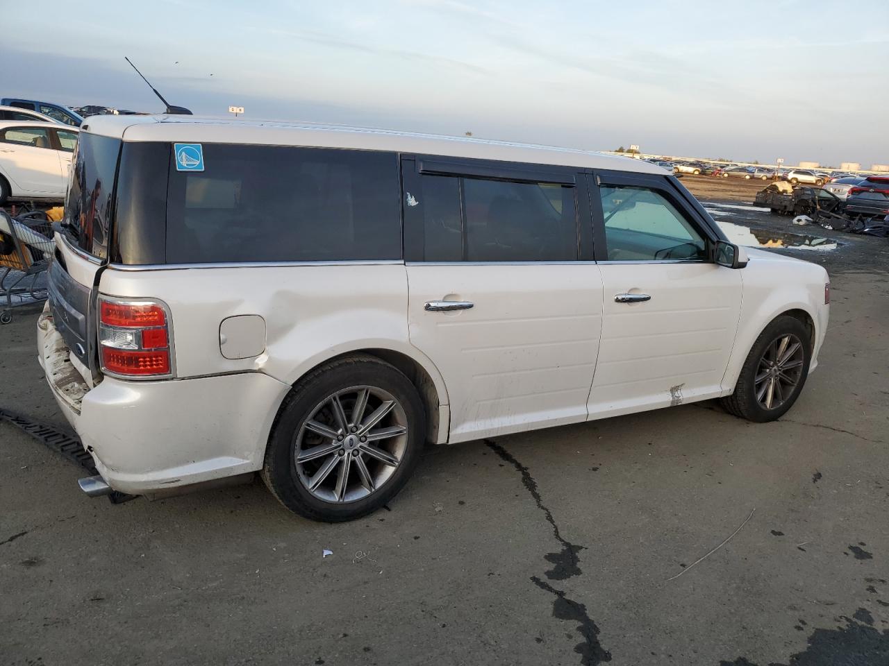 2013 Ford Flex VIN 2FMGK5D8XDBD03325 Copart auction photo, rear end damage thumbnail 3