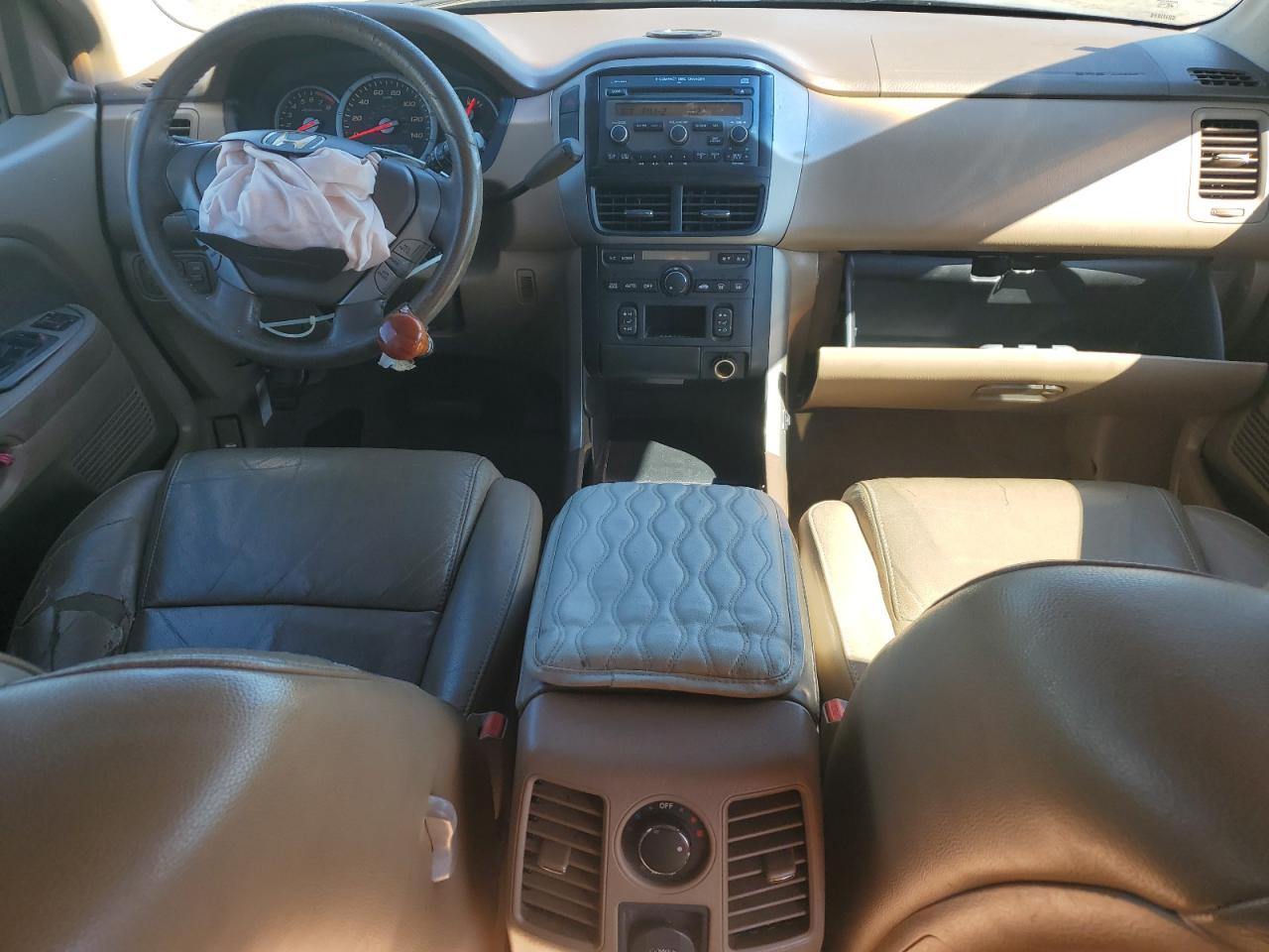 2008 Honda Pilot VIN 5FNYF28598B021729 Copart auction photo, front end damage thumbnail 8