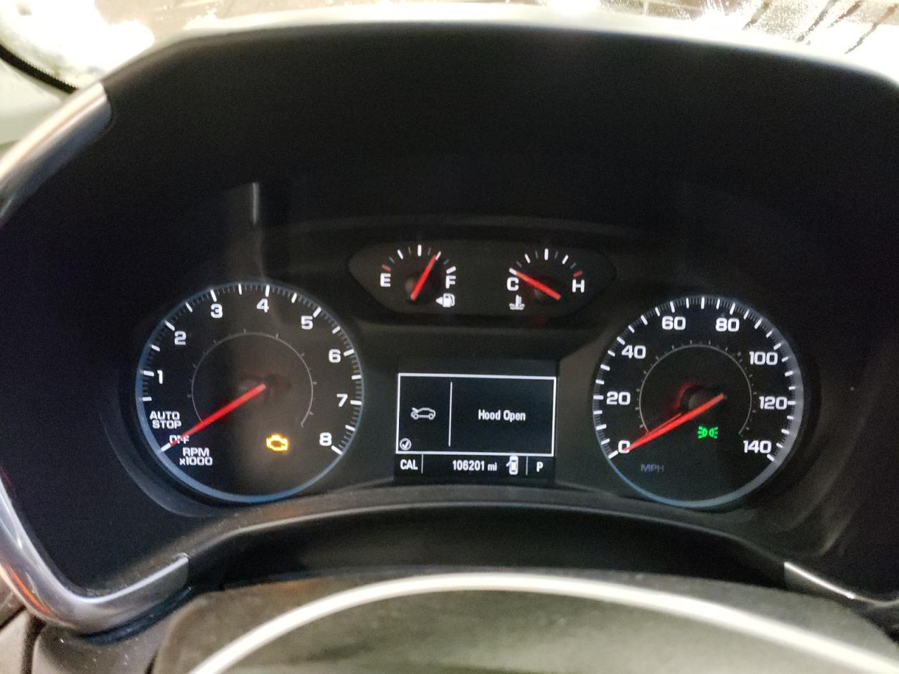 2018 Chevrolet Equinox VIN 2GNAXREV9J6213893 Copart auction photo, mechanical / front end damage thumbnail 9