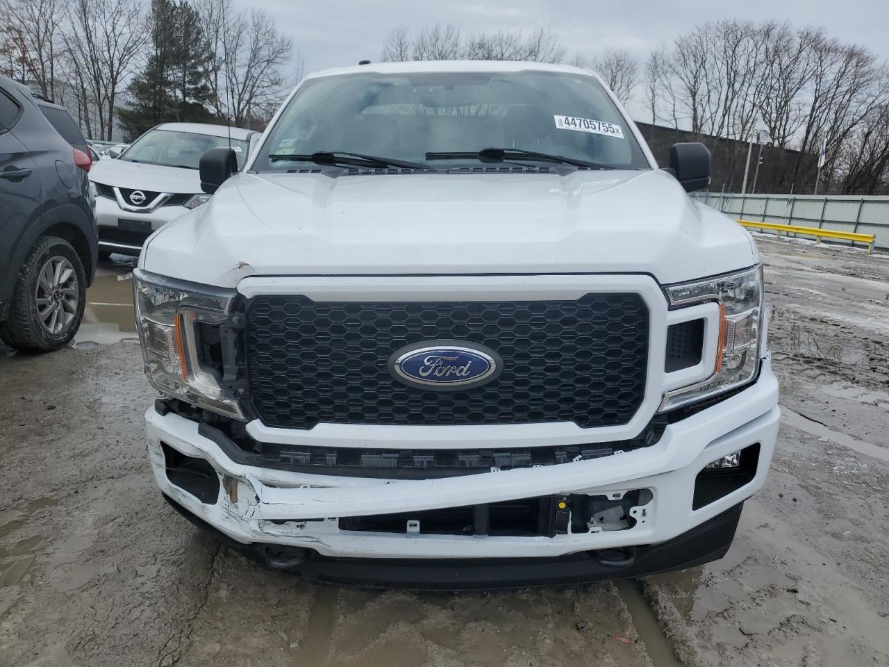 2018 Ford F-150 VIN 1FTFX1EG1JKE74336 Copart auction photo, front end damage thumbnail 5
