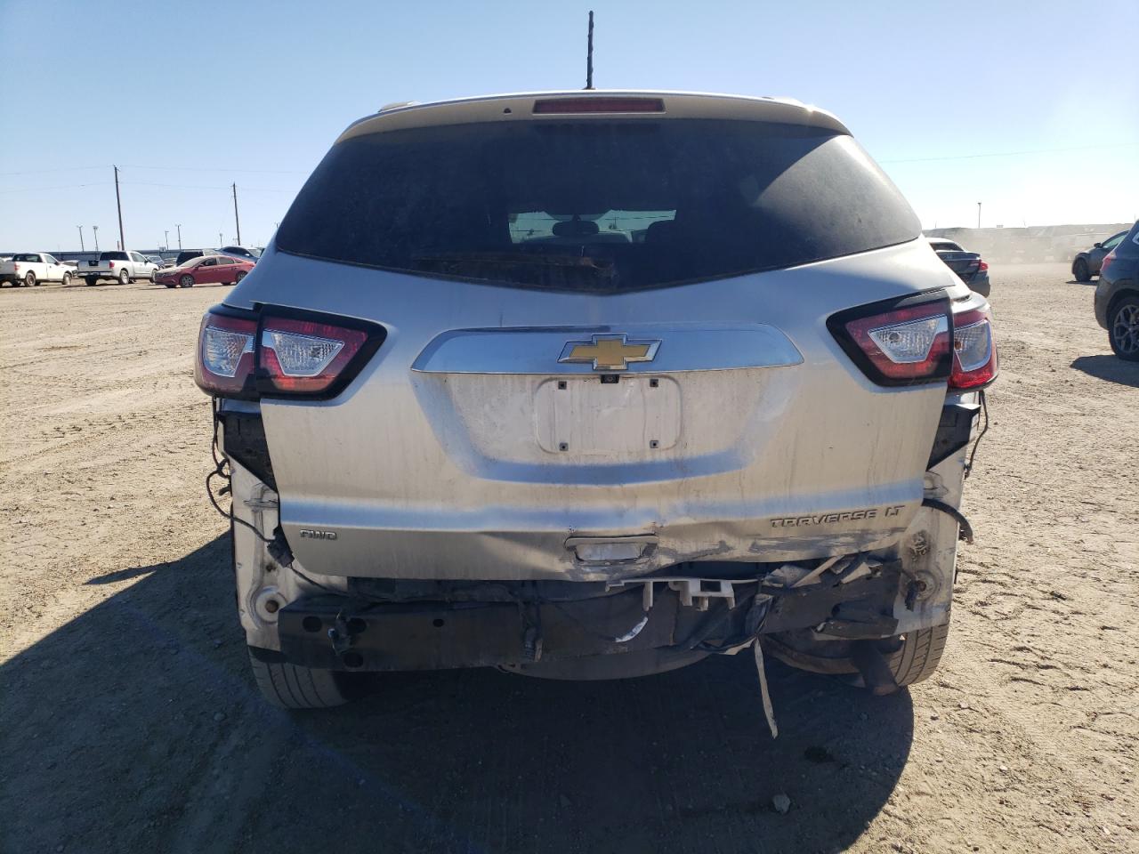 2014 Chevrolet Traverse VIN 1GNKVGKD4EJ291162 Copart auction photo, rear end damage thumbnail 6