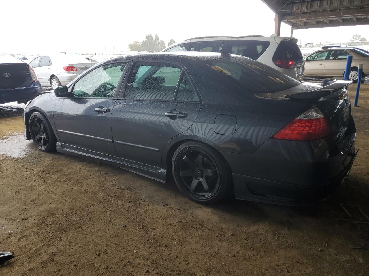 2007 Honda Accord VIN 1HGCM568X7A073569 Copart auction photo, front end damage thumbnail 2