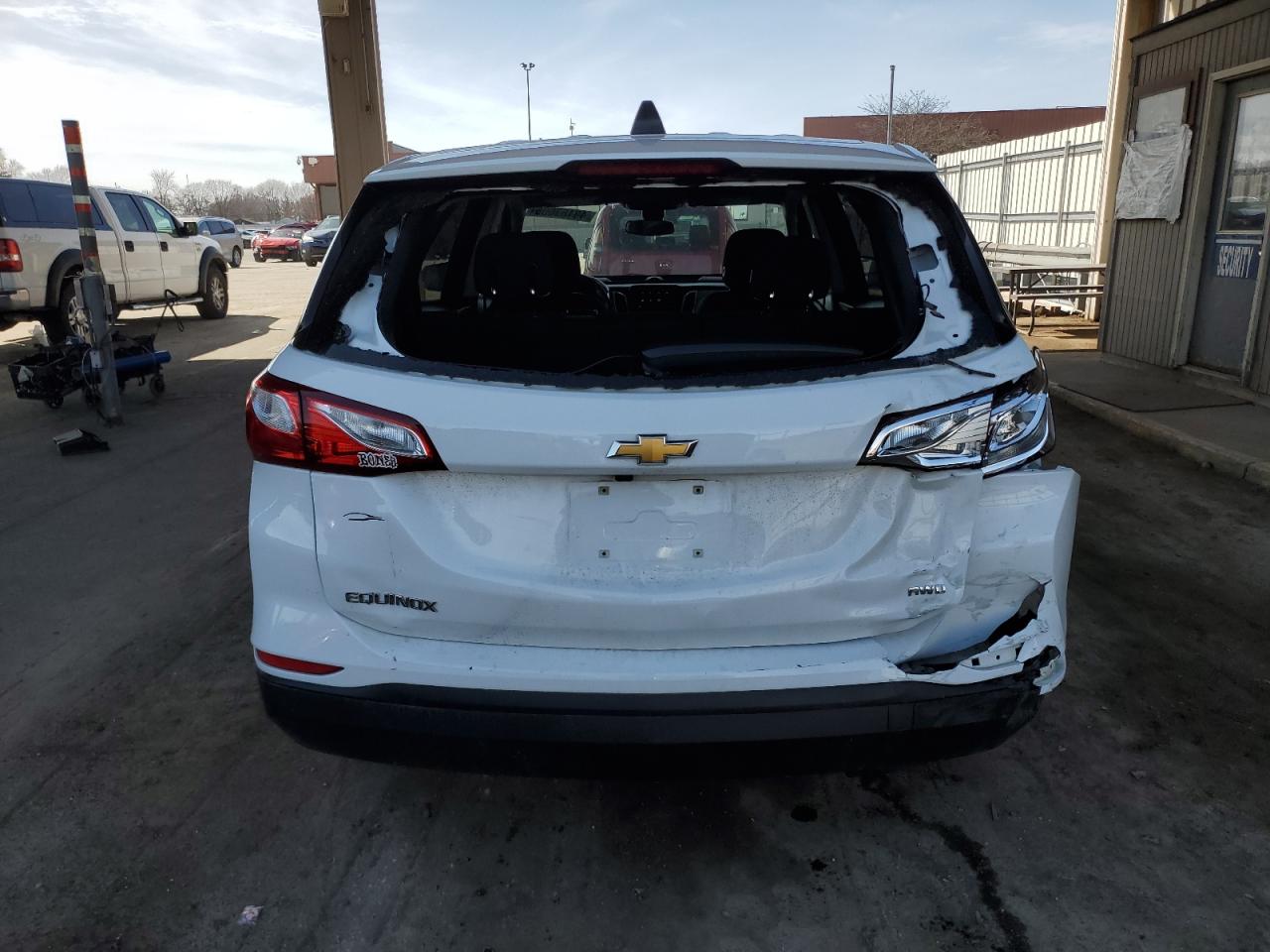 2020 Chevrolet Equinox VIN 2GNAXSEV1L6141257 Copart auction photo, rear end / side damage thumbnail 6