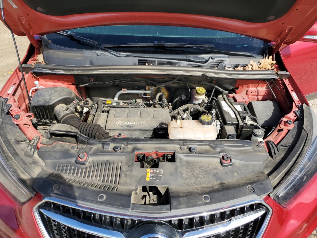 2018 Buick Encore VIN KL4CJASB4JB702529 Copart auction photo, side damage thumbnail 14