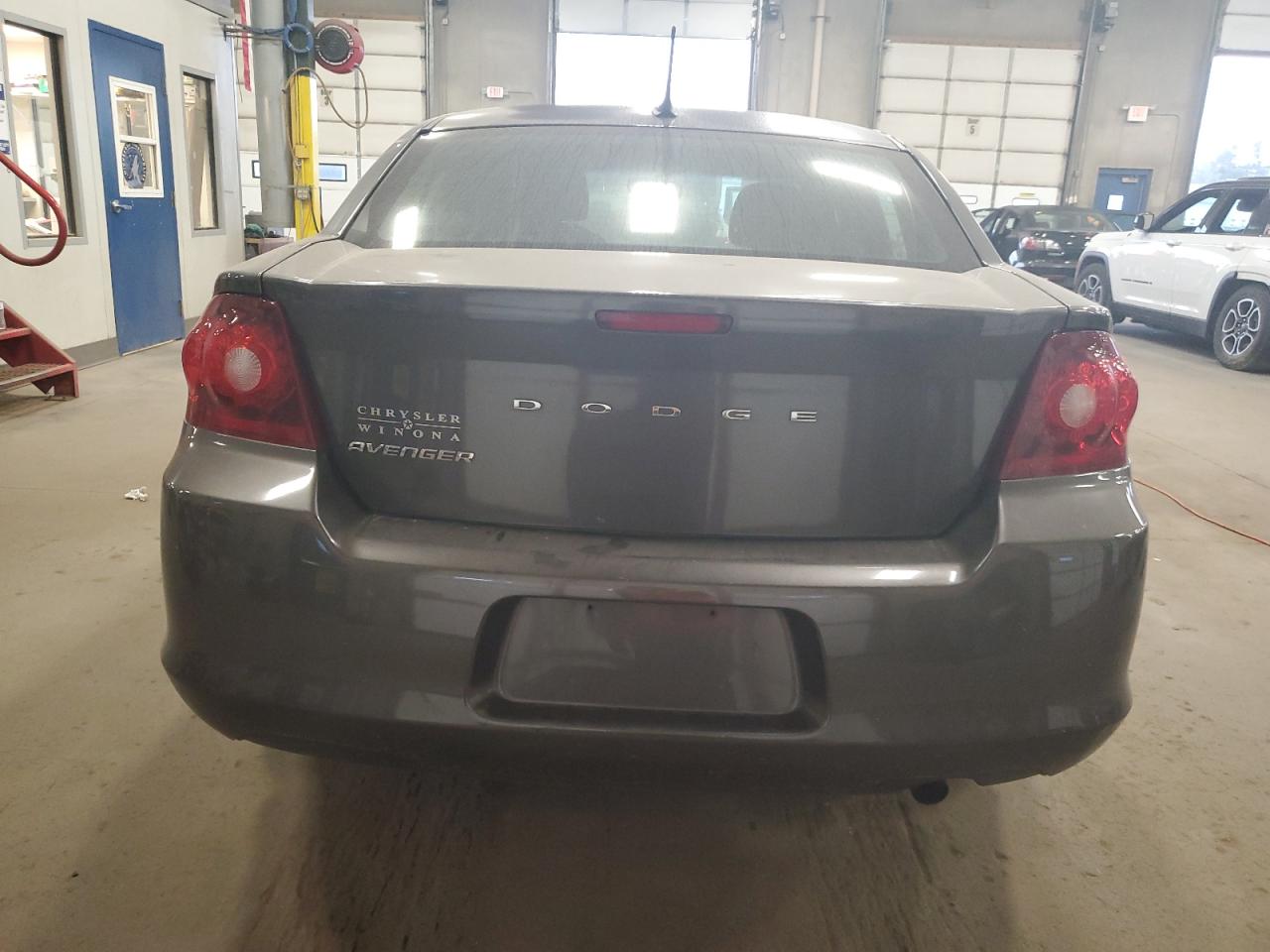 2014 Dodge Avenger VIN 1C3CDZAB4EN220259 Copart auction photo, front end / side damage thumbnail 6