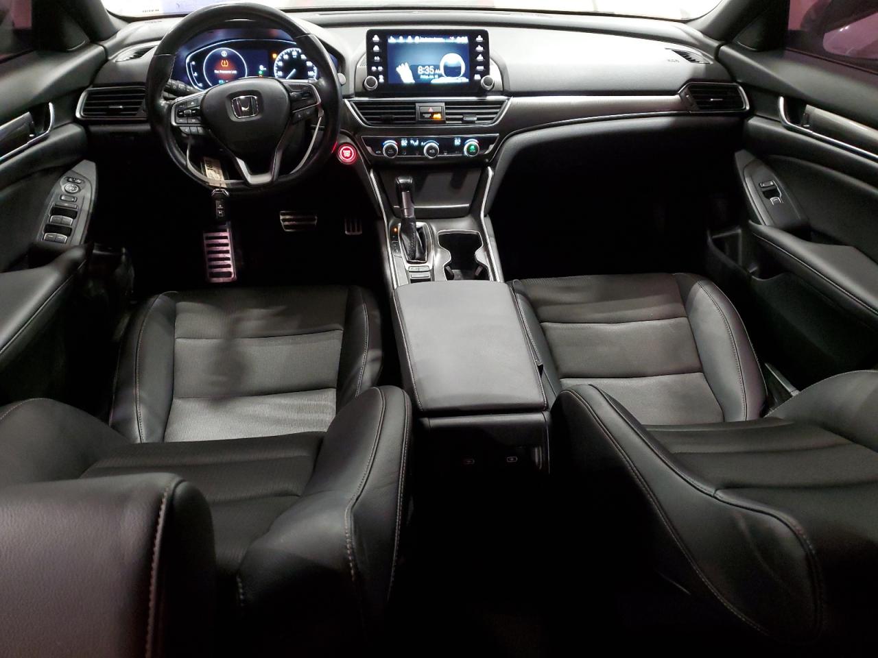 2021 Honda Accord VIN 1HGCV1F32MA056402 Copart auction photo, all over damage thumbnail 8