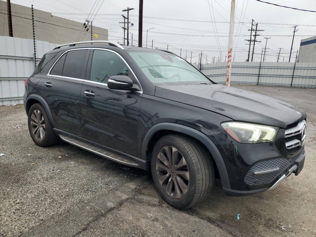 2020 Mercedes-Benz GLE VIN 4JGFB4KBXLA052353 Copart auction photo, front end / side damage thumbnail 4