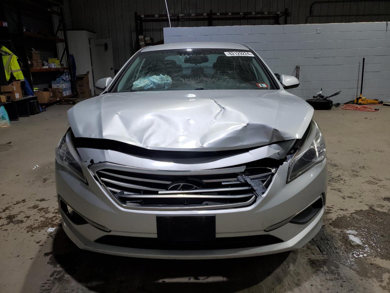 2016 Hyundai Sonata VIN 5NPE24AF9GH257407 Copart auction photo, front end / minor dent/scratches damage thumbnail 5