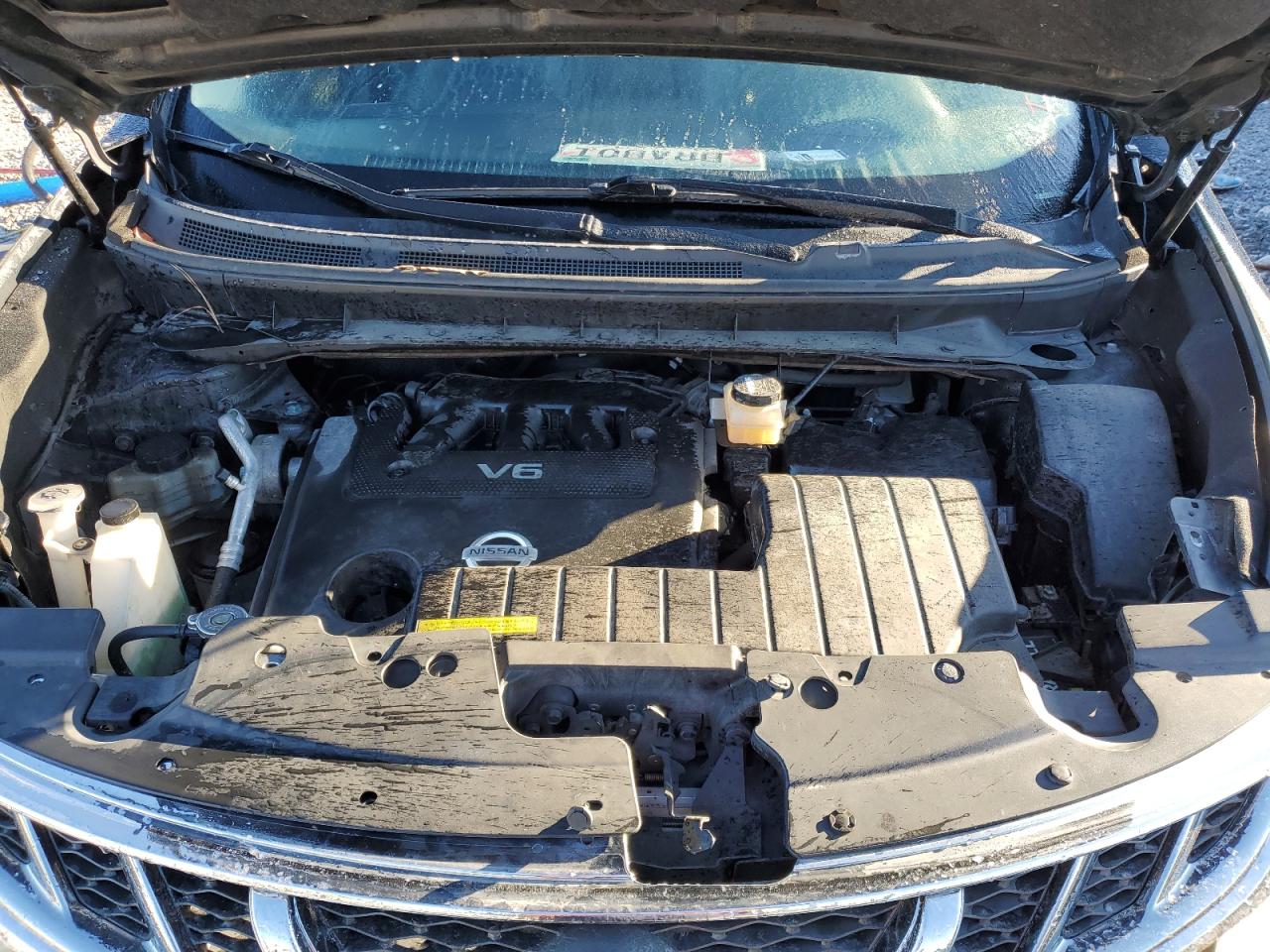 2011 Nissan Murano VIN JN8AZ1MU3BW064454 Copart auction photo, front end damage thumbnail 12