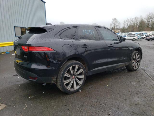 2017 Jaguar F-Pace VIN SADCK2BN2HA085655 Copart auction photo, front end damage thumbnail 3