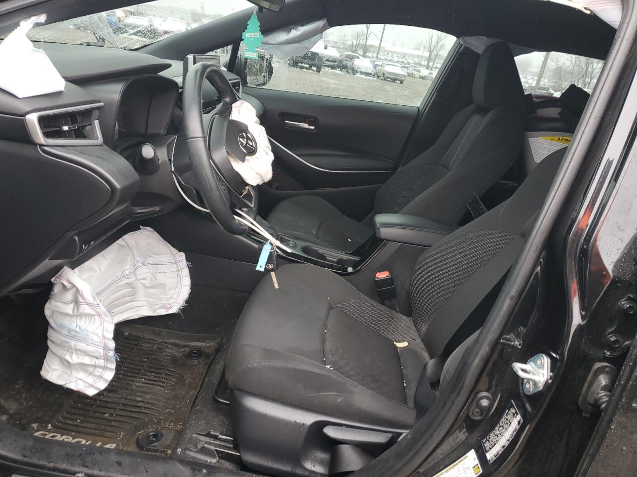 2021 Toyota Corolla VIN 5YFS4MCE1MP059467 Copart auction photo, front end / frame damage damage thumbnail 7