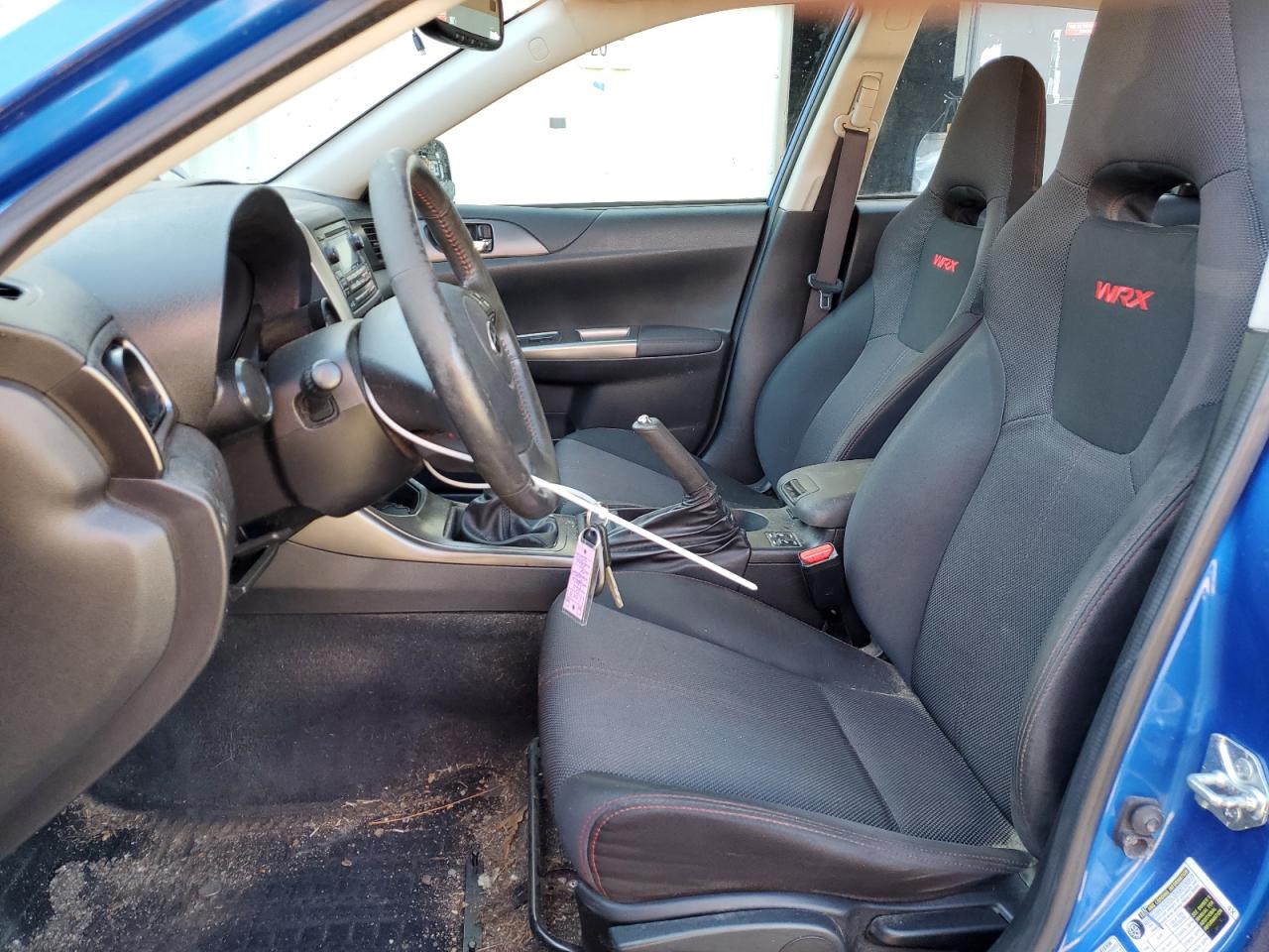 2011 Subaru WRX VIN JF1GV7F60BG524138 Copart auction photo, all over damage thumbnail 7