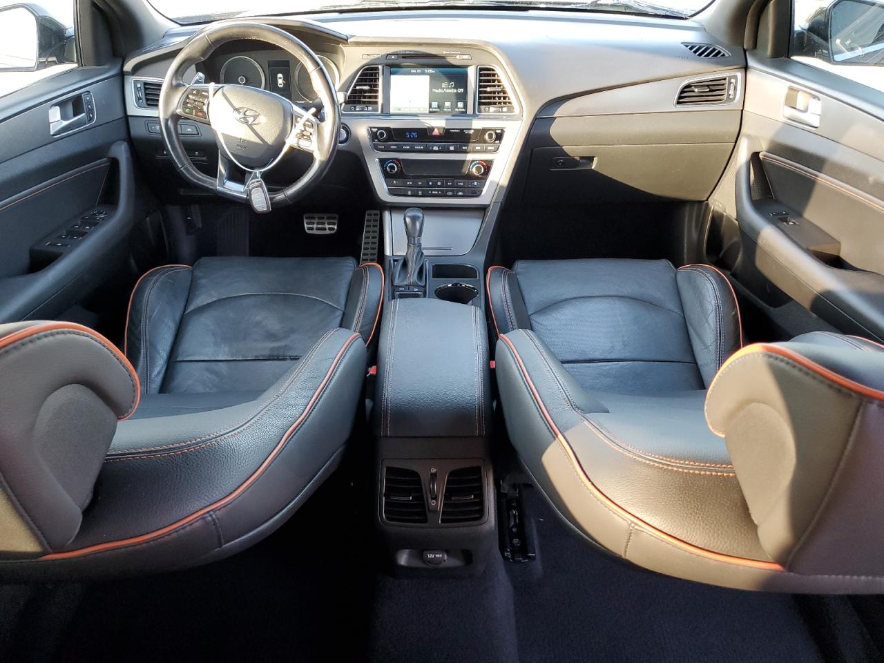 2015 Hyundai Sonata VIN 5NPE34AB5FH259938 Copart auction photo, front end damage thumbnail 8