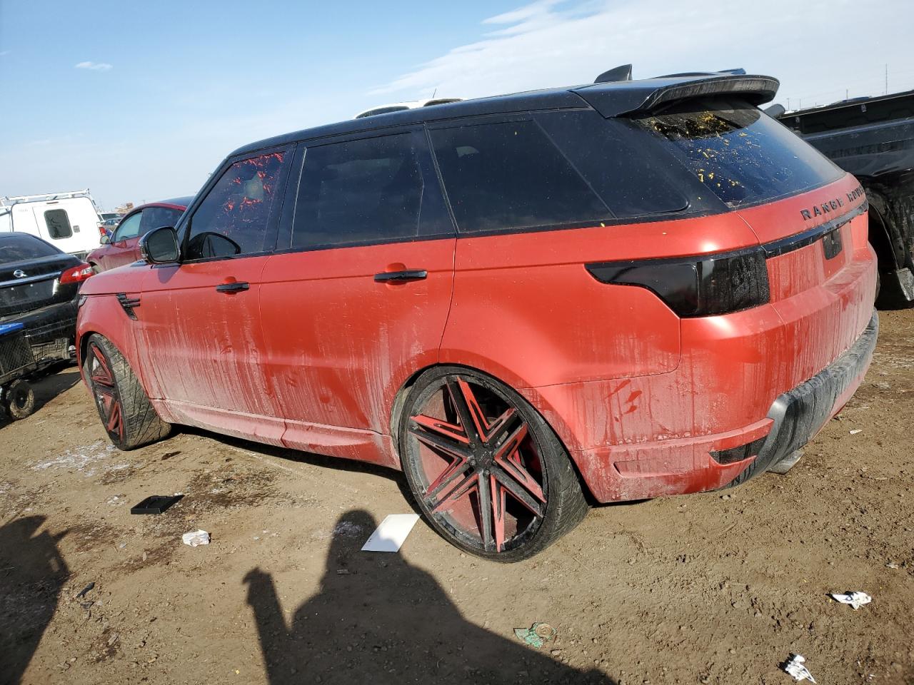 2017 Land Rover Range Rover VIN SALWV2FV8HA154707 Copart auction photo, vandalism damage thumbnail 2