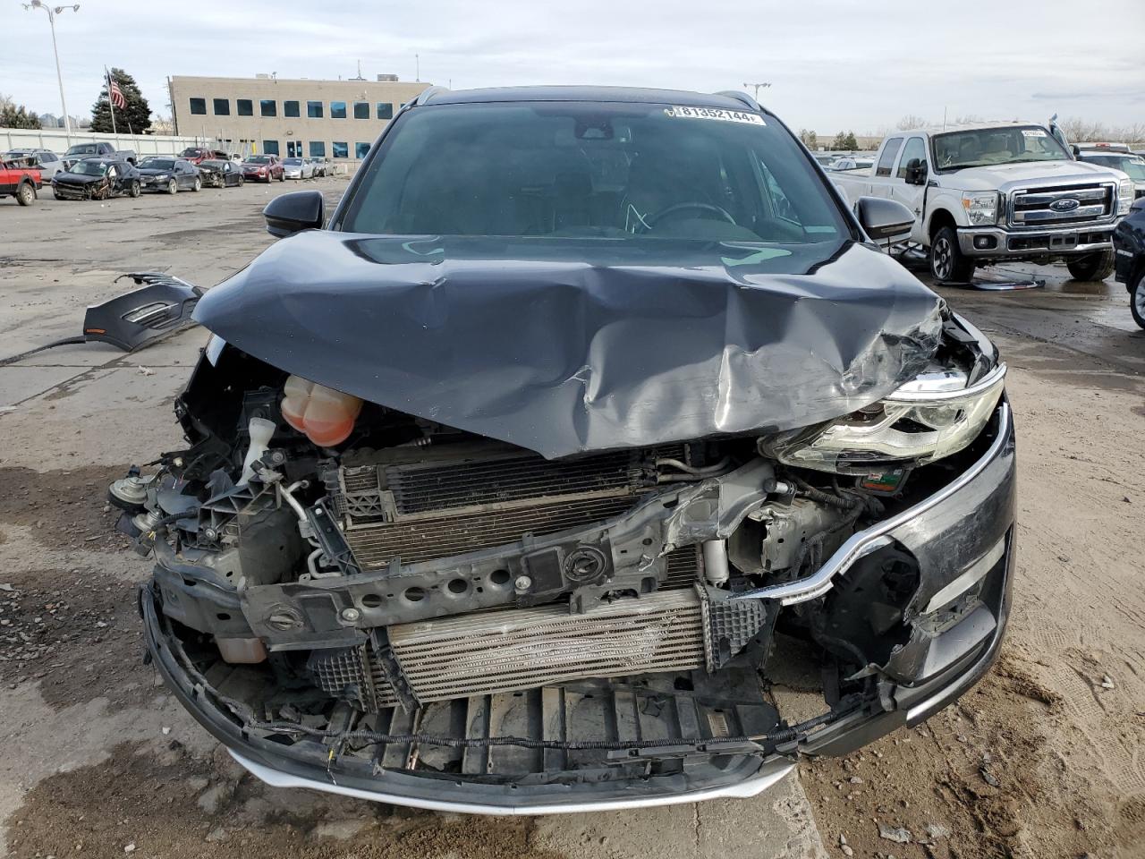 2015 Lincoln MKZ VIN 5LMCJ1A97FUJ37296 Copart auction photo, front end damage thumbnail 5