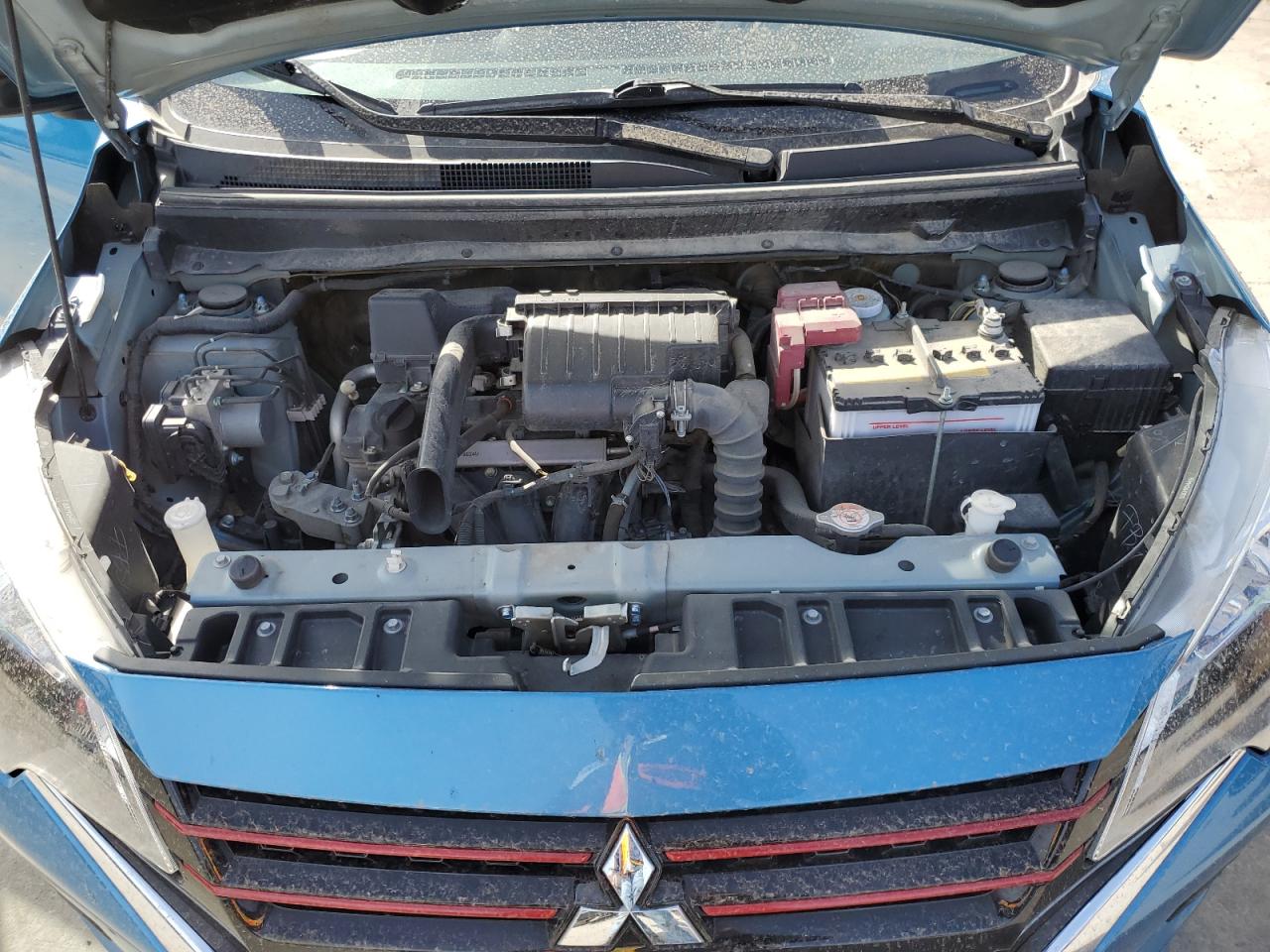 2024 Mitsubishi Mirage VIN ML32AWHJ7RH003825 Copart auction photo, side / hail damage thumbnail 11