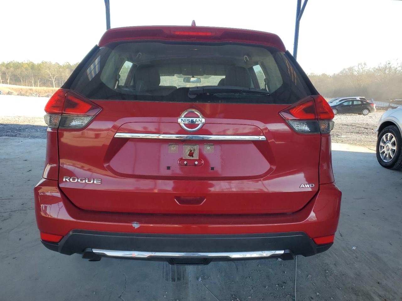 2017 Nissan Rogue VIN JN8AT2MV6HW267895 Copart auction photo, front end / minor dent/scratches damage thumbnail 6