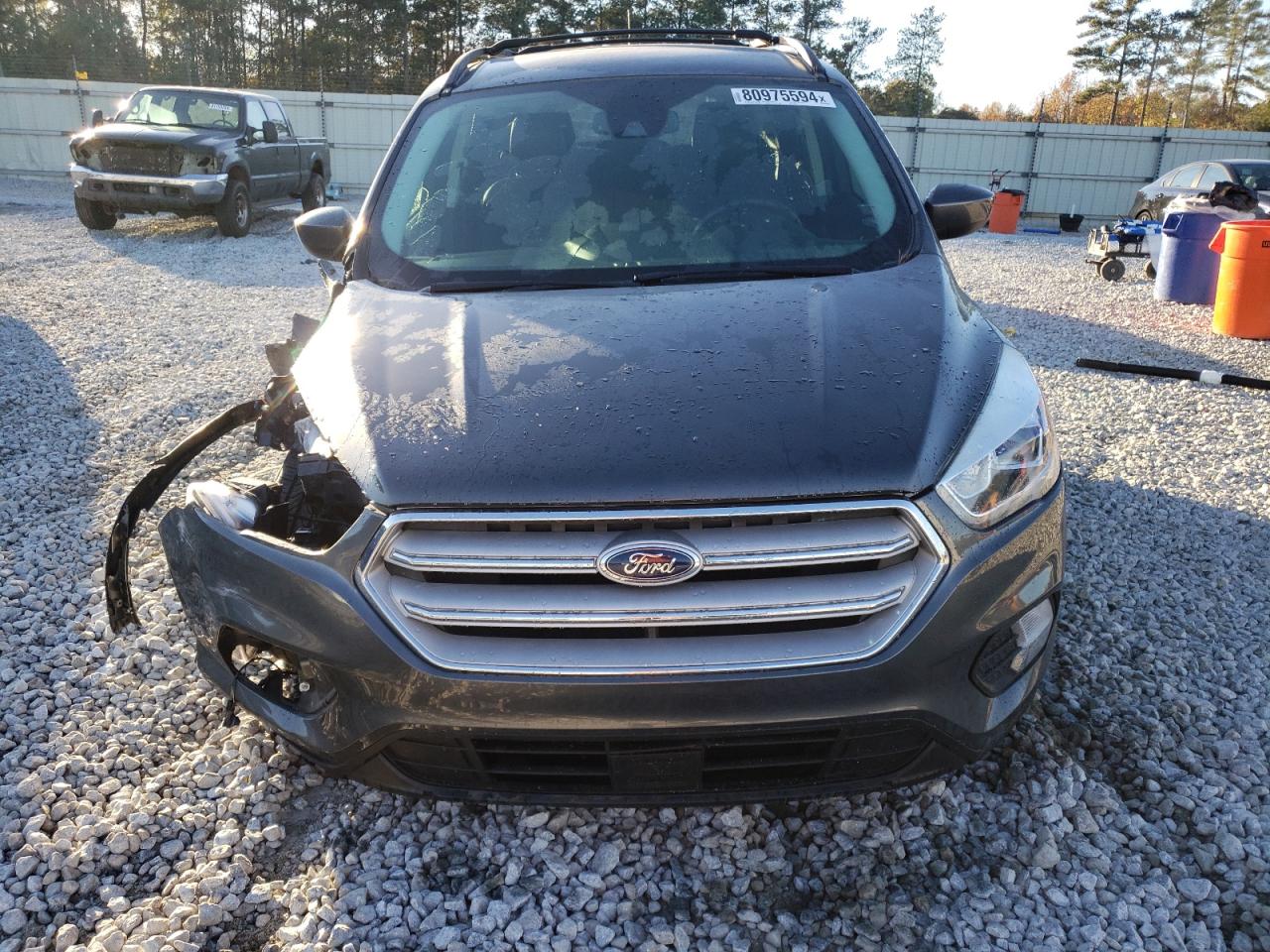 2019 Ford Escape VIN 1FMCU0HD7KUB93456 Copart auction photo, front end / rear end damage thumbnail 5