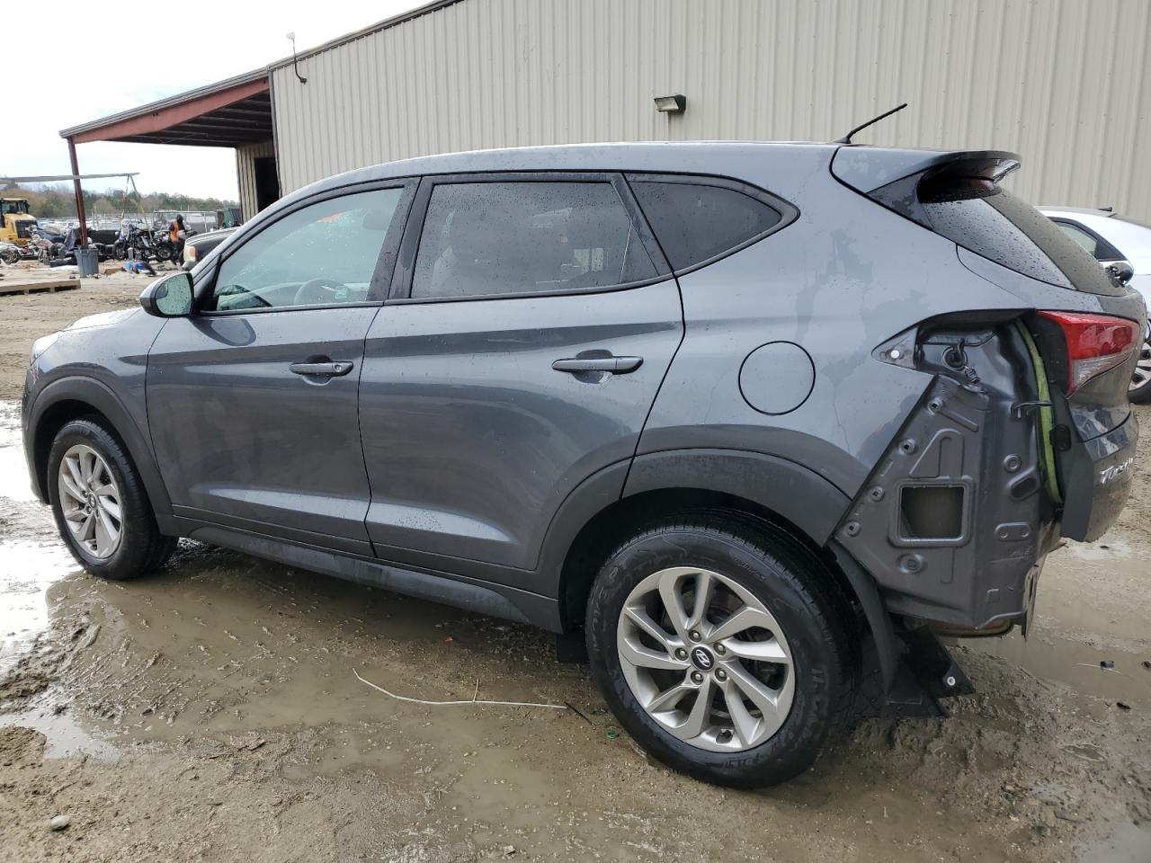2018 Hyundai Tucson VIN KM8J2CA45JU754907 Copart auction photo, rear end / minor dent/scratches damage thumbnail 2