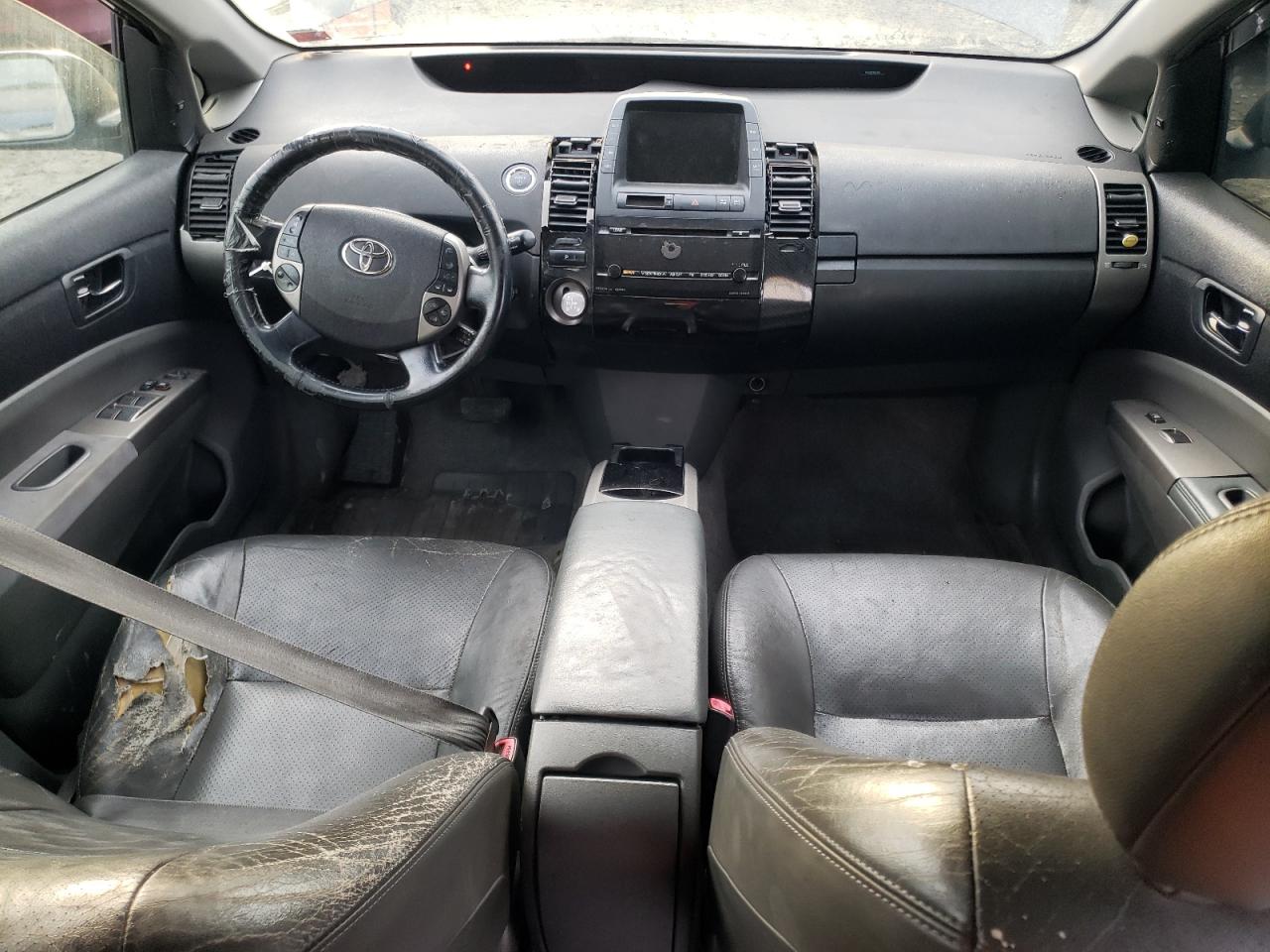 2007 Toyota Prius VIN JTDKB20U373289305 Copart auction photo, front end / rear end damage thumbnail 8