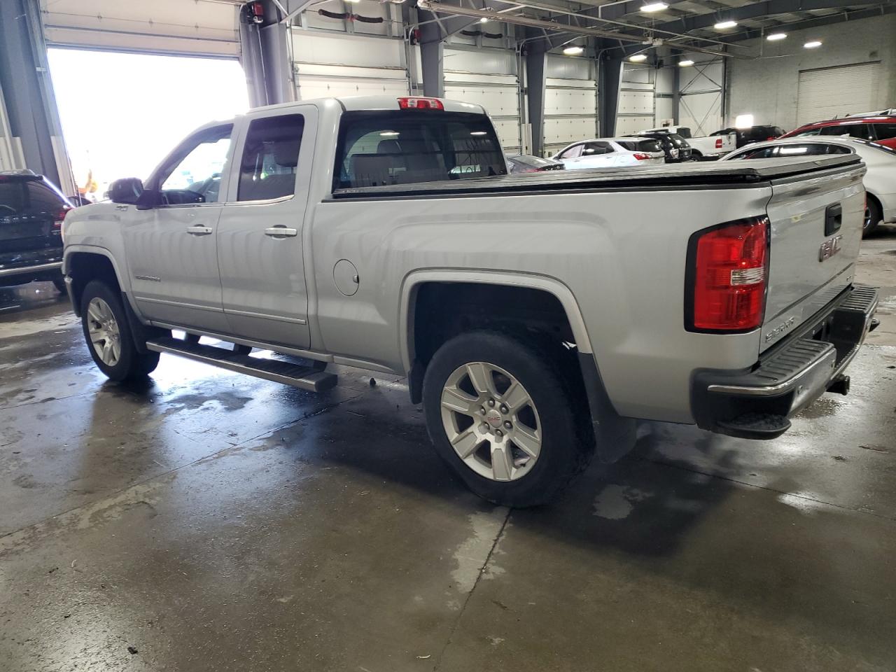 2014 GMC Sierra VIN 1GTV2UEC8EZ253175 Copart auction photo, front end damage thumbnail 2