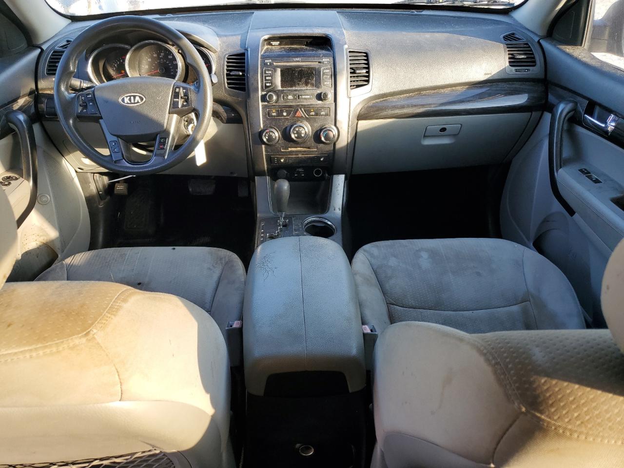 2013 KIA Sorento VIN 5XYKT3A64DG416203 Copart auction photo, front end / side damage thumbnail 8