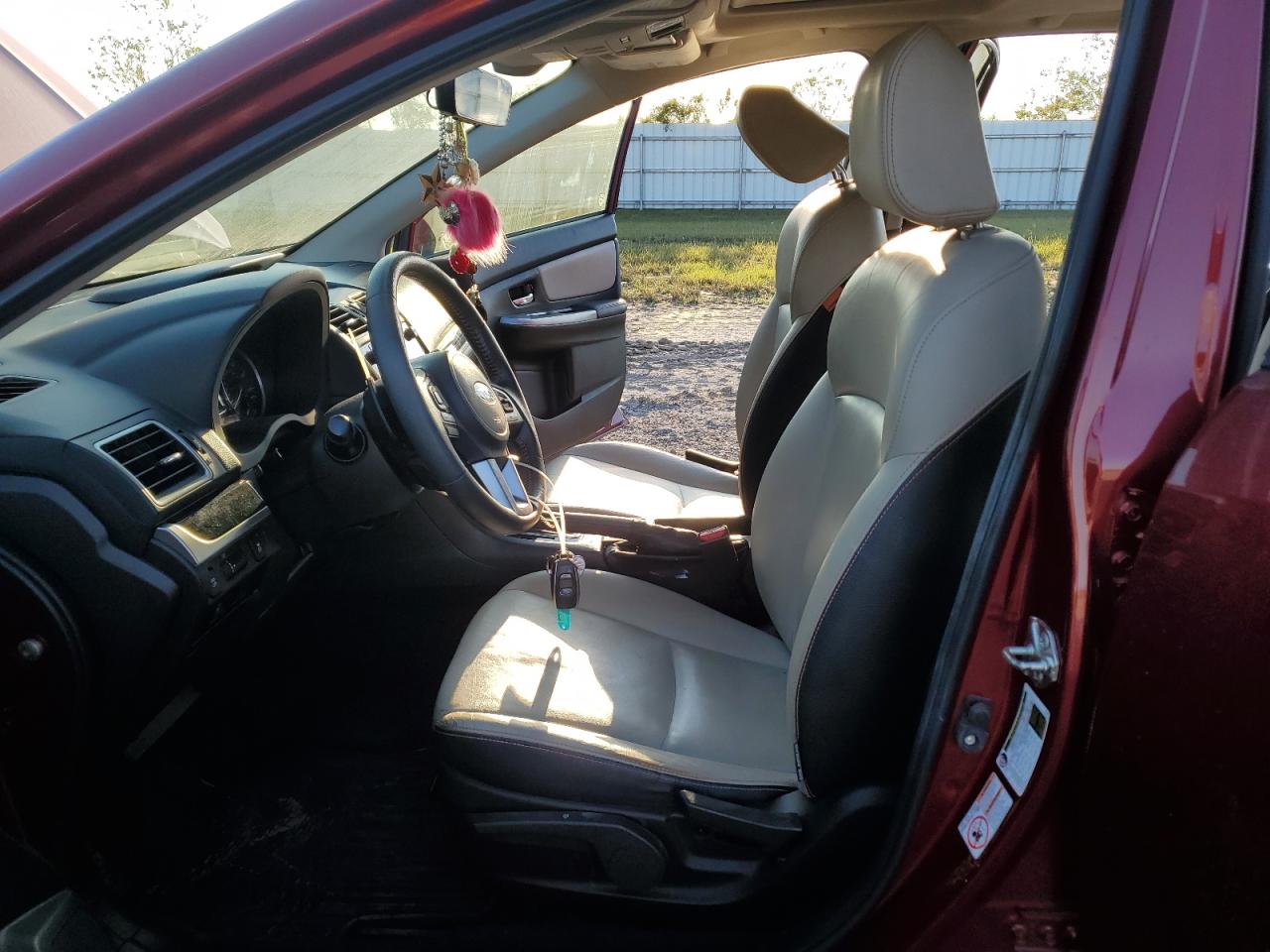2017 Subaru XV VIN JF2GPANC6H8225363 Copart auction photo, front end / rear end damage thumbnail 7