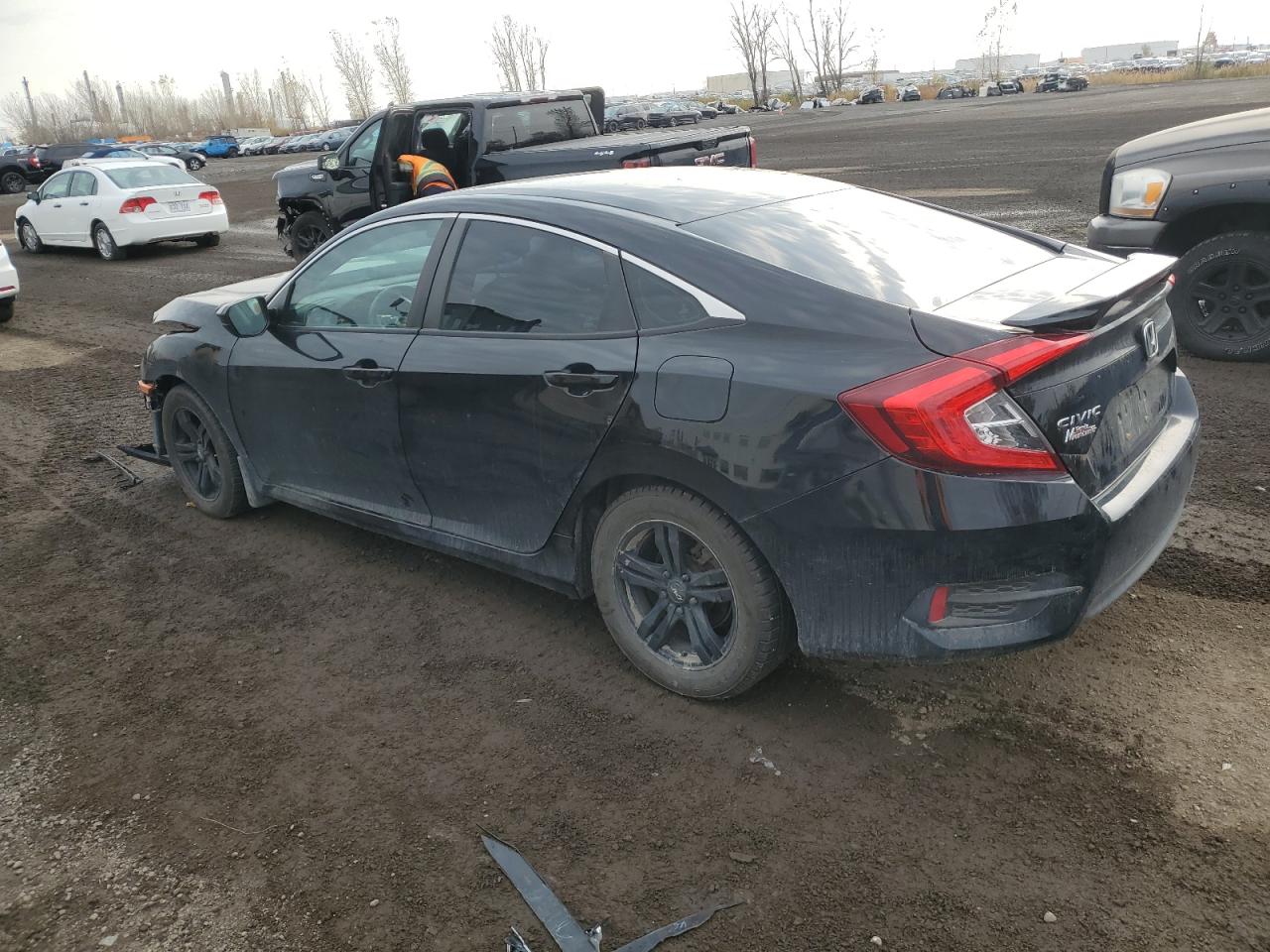 2017 Honda Civic VIN 2HGFC2F59HH037895 Copart auction photo, front end damage thumbnail 2