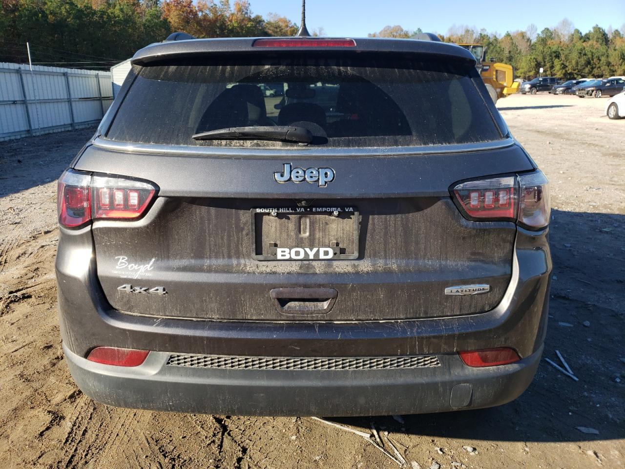 2022 Jeep Compass VIN 3C4NJDBB5NT126437 Copart auction photo, front end / undercarriage damage thumbnail 6