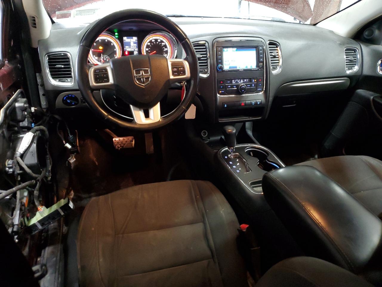 2012 Dodge Durango VIN 1C4RDJAG7CC198169 Copart auction photo, front end damage thumbnail 8