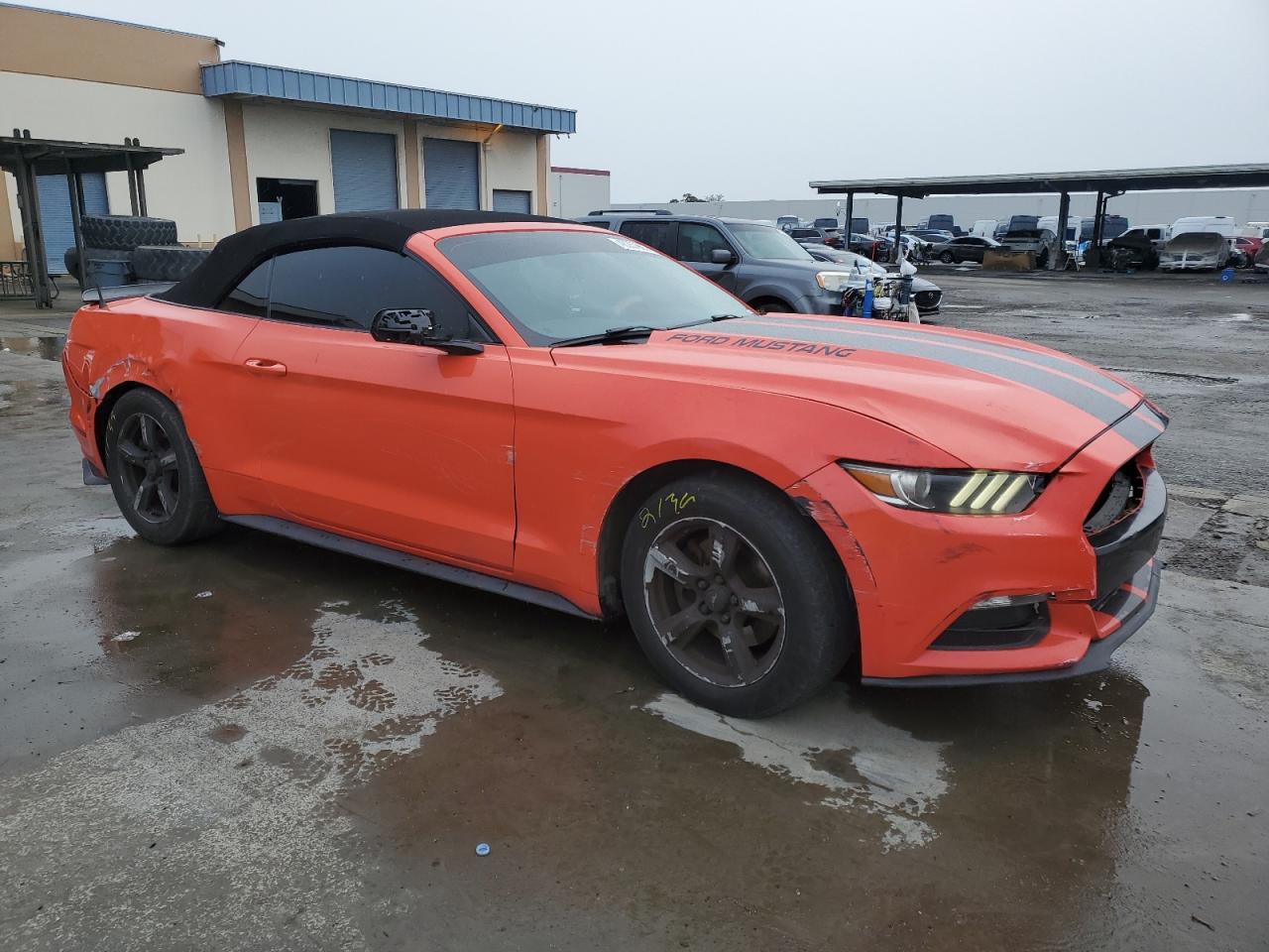 2016 Ford Mustang VIN 1FATP8EM5G5318332 Copart auction photo, front end / rear end damage thumbnail 4
