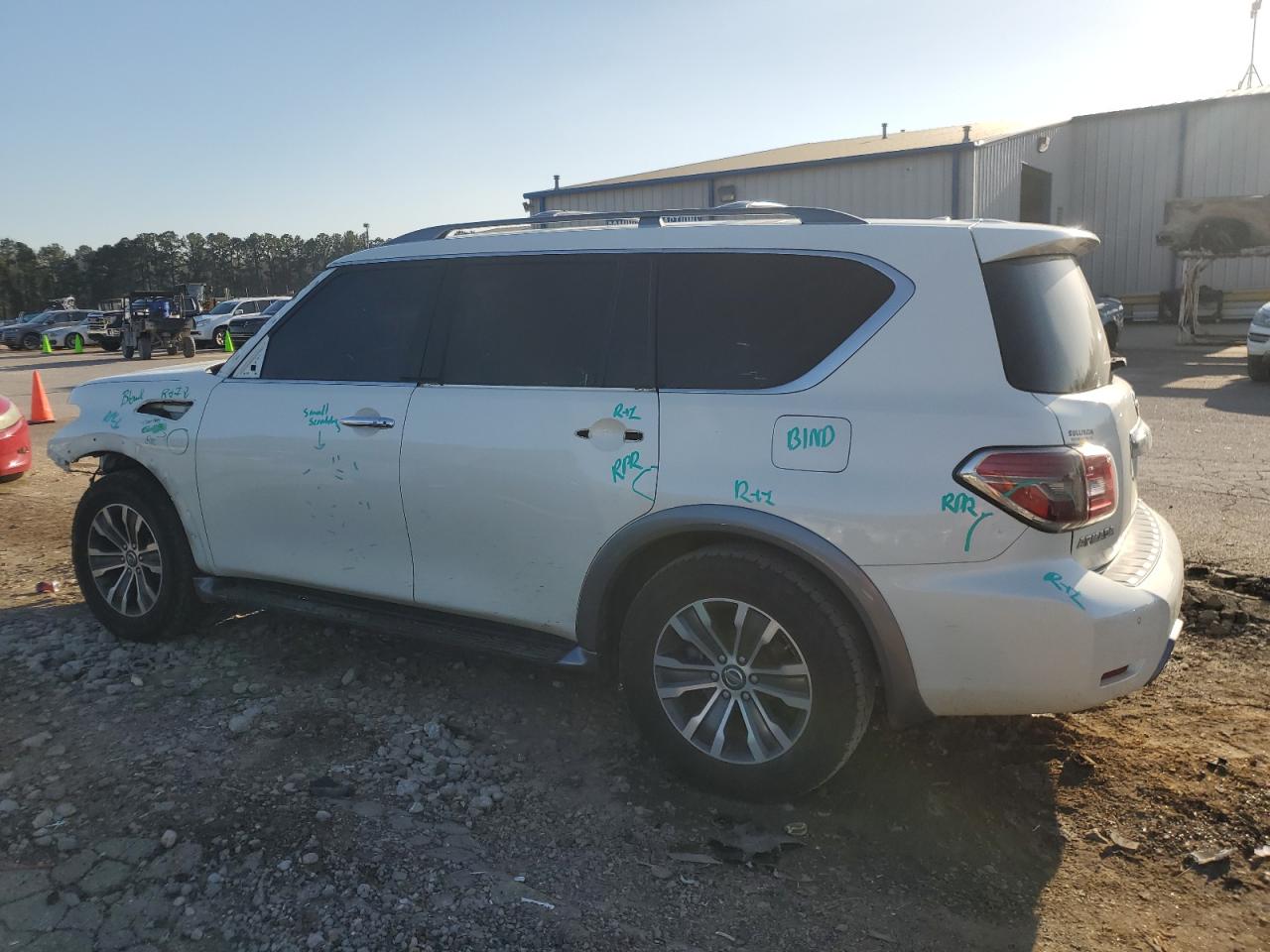 2019 Nissan Armada VIN JN8AY2ND8KX009550 Copart auction photo, front end / minor dent/scratches damage thumbnail 2