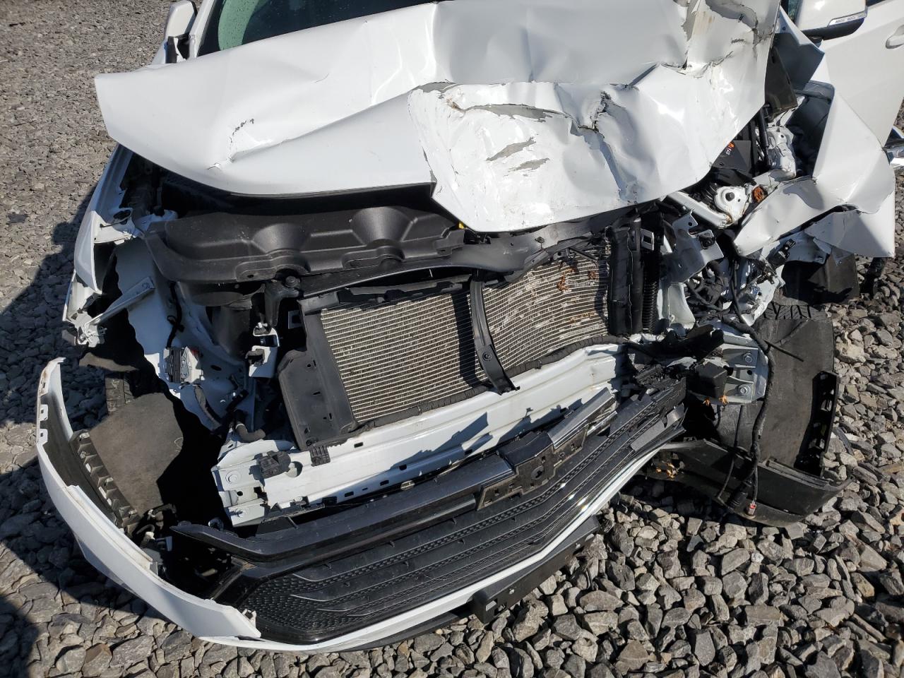 2021 Chevrolet Traverse VIN 1GNEVJKW6MJ242104 Copart auction photo, front end / rear end damage thumbnail 12