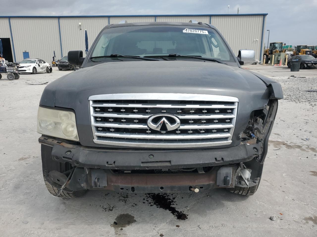 2008 Infiniti QX56 VIN 5N3AA08DX8N908918 Copart auction photo, all over damage thumbnail 5