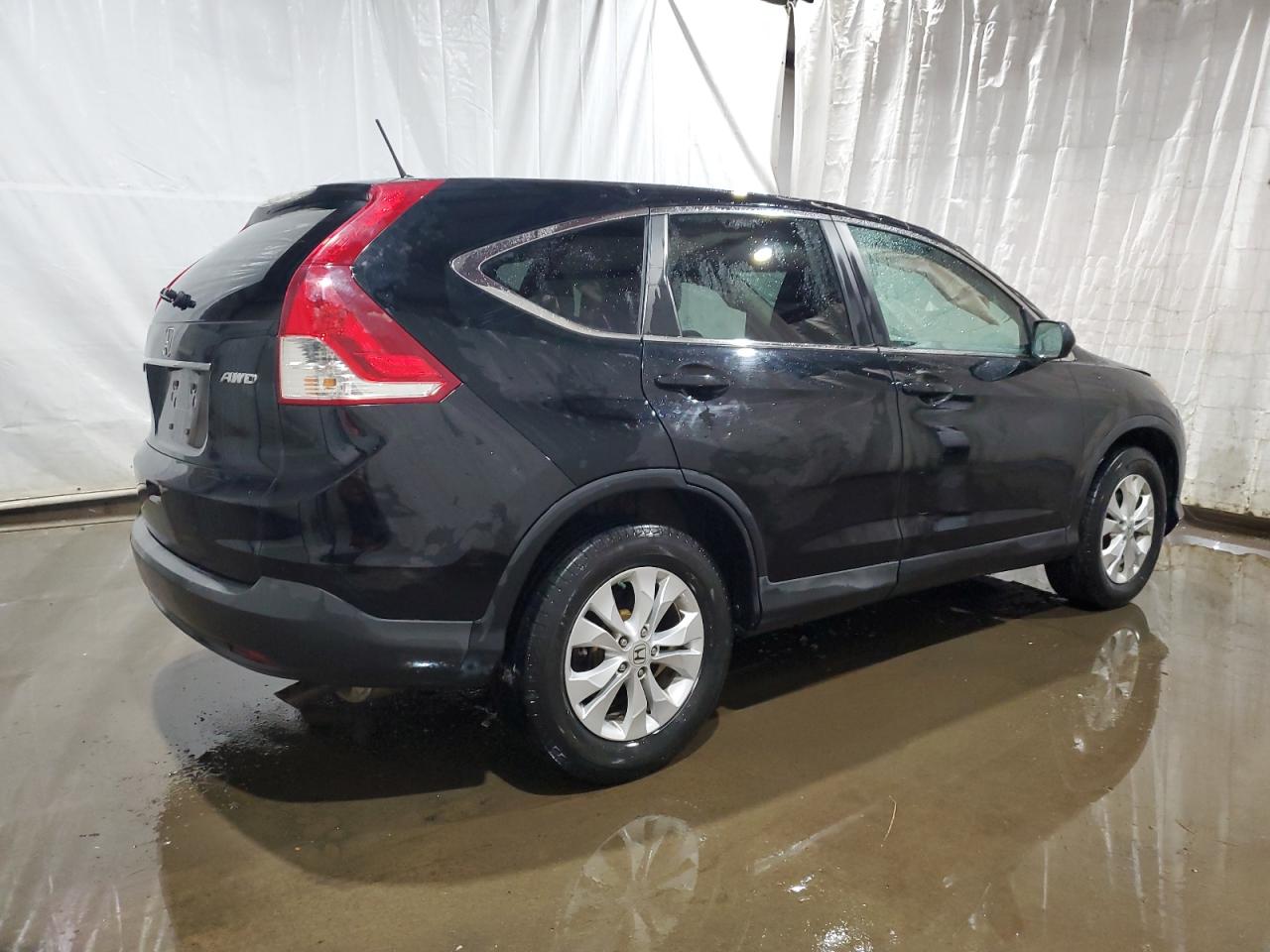 2012 Honda CR-V VIN 2HKRM4H58CH614045 Copart auction photo, rollover damage thumbnail 3