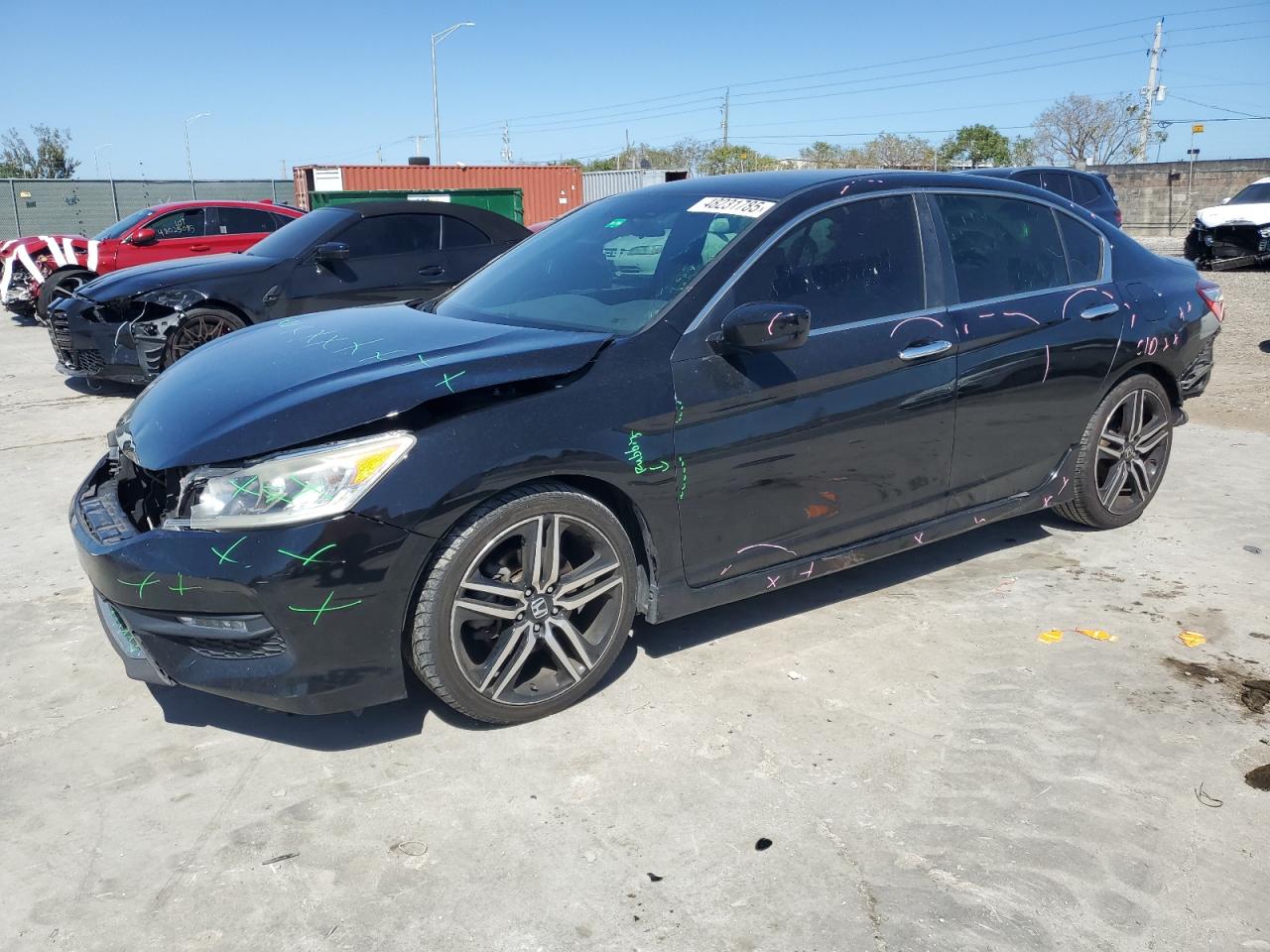 2017 Honda Accord VIN 1HGCR2F54HA181323