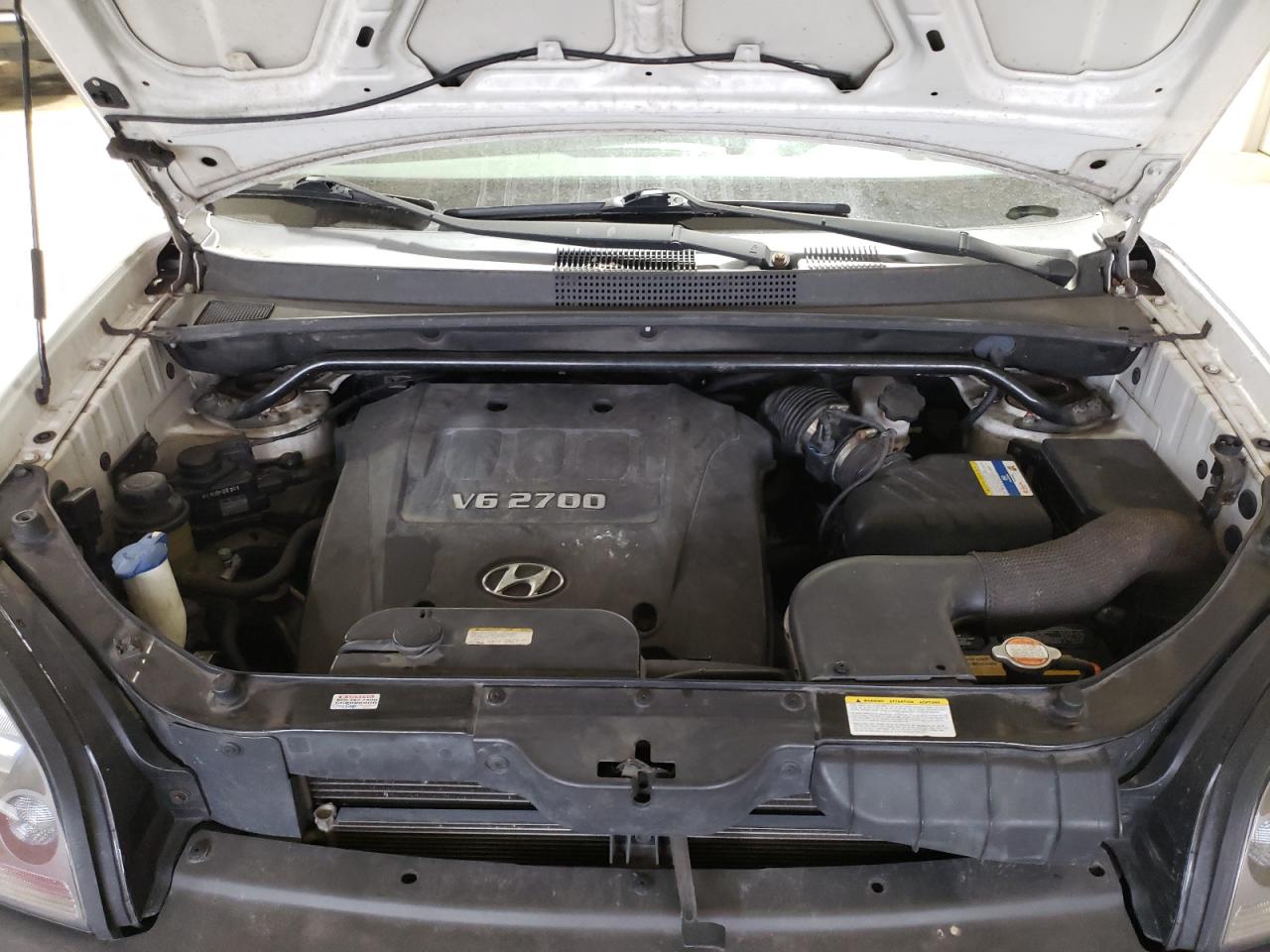 2007 Hyundai Tucson VIN KM8JN72DX7U609514 Copart auction photo, mechanical / normal wear damage thumbnail 12