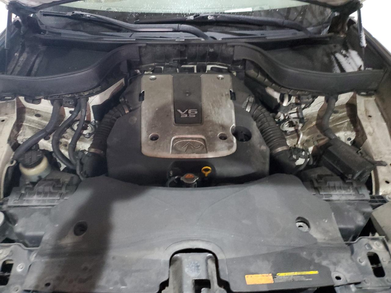 2011 Infiniti FX VIN JN8AS1MW5BM141343 Copart auction photo, undercarriage / front end damage thumbnail 12
