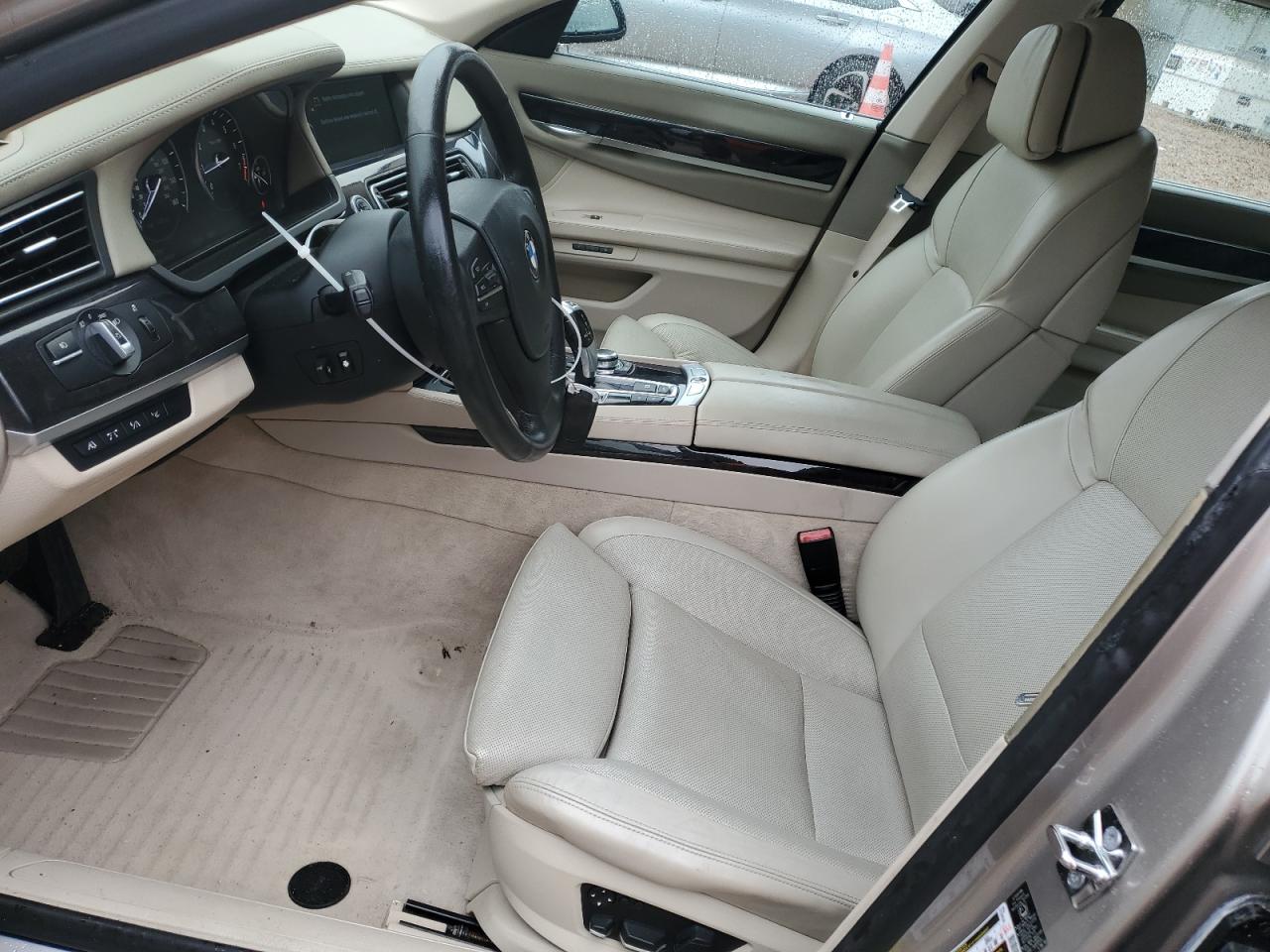 2009 BMW 7er VIN WBAKB83579CY57384 Copart auction photo, mechanical damage thumbnail 7