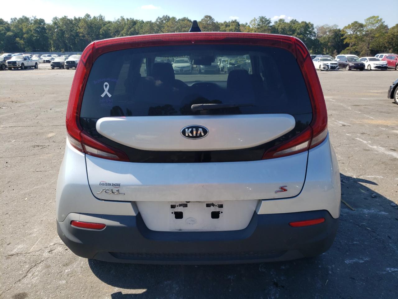 2020 KIA Soul VIN KNDJ23AUXL7054533 Copart auction photo, front end damage thumbnail 6