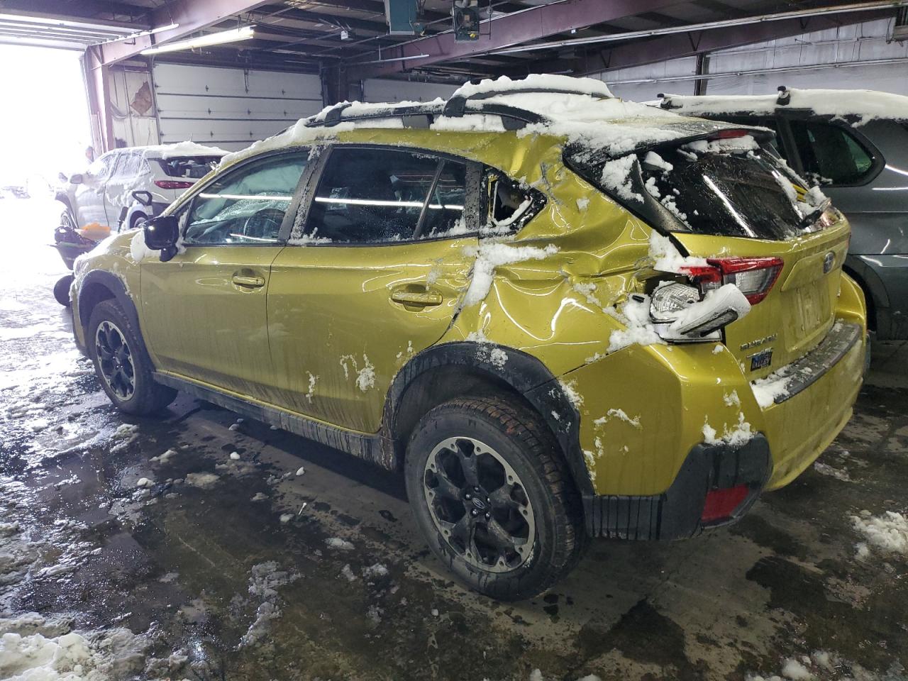 2021 Subaru XV VIN JF2GTAPC0MH307429 Copart auction photo, rollover damage thumbnail 2
