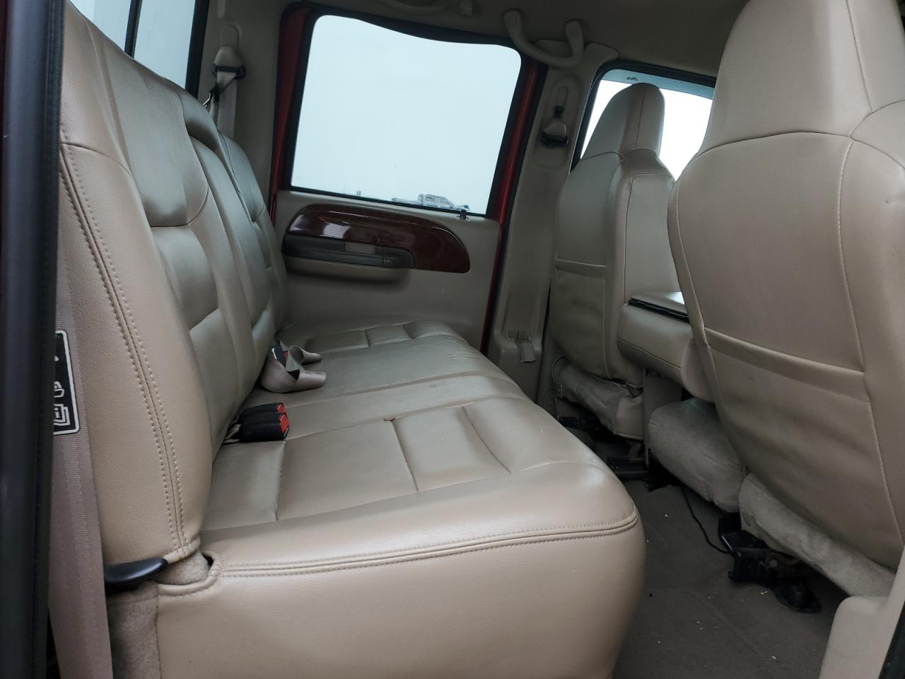 2003 Ford F350 VIN 1FTSW31P13ED07706 Copart auction photo, vandalism damage thumbnail 10