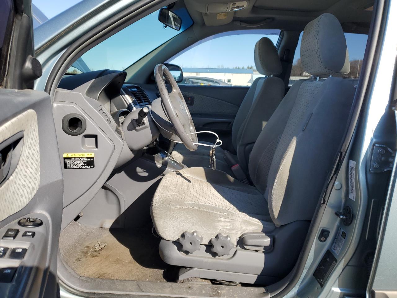 2005 Hyundai Tucson VIN KM8JN72D05U088610 Copart auction photo, rear end / side damage thumbnail 7