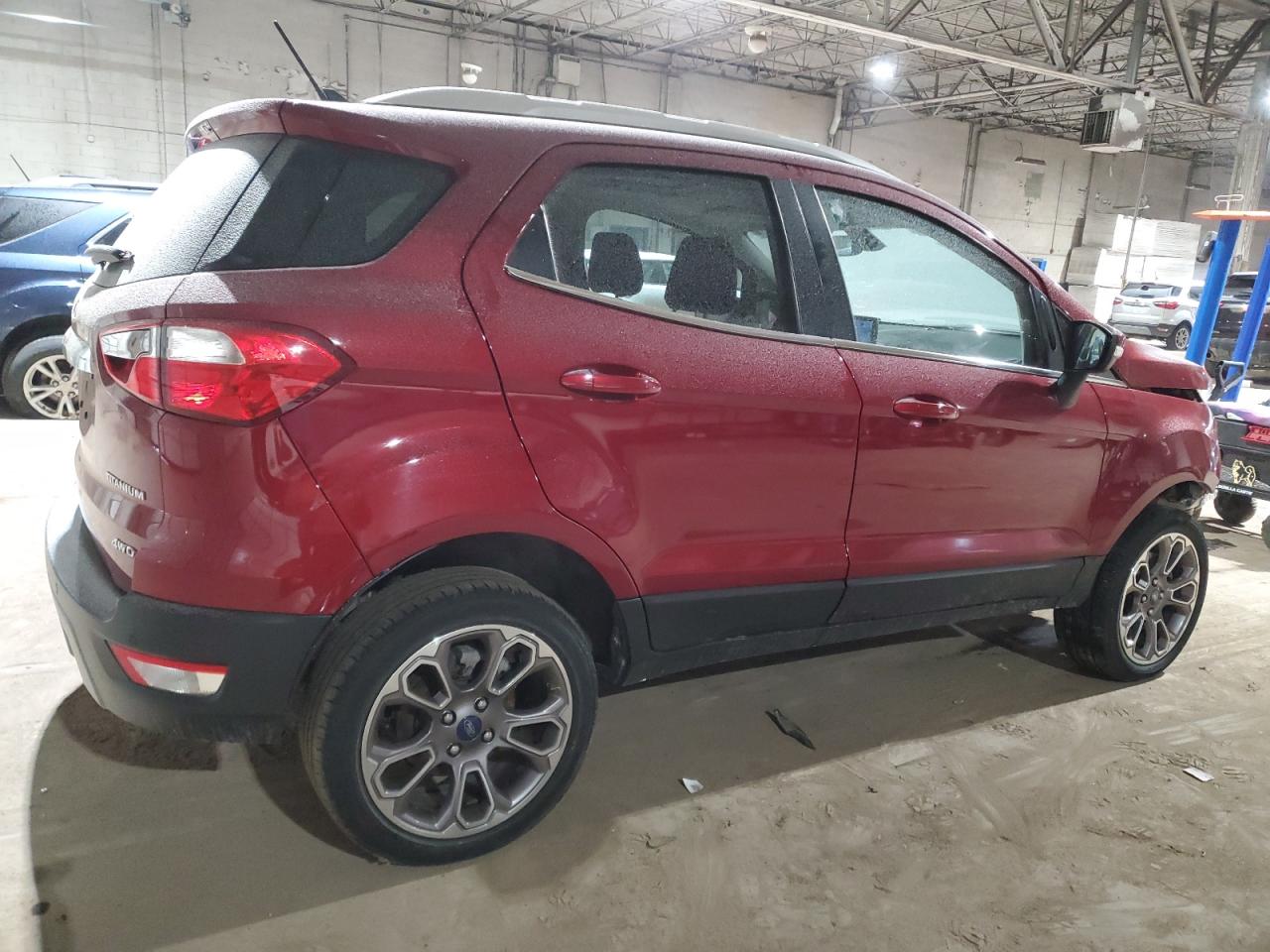 2019 Ford EcoSport VIN MAJ6S3KL7KC286319 Copart auction photo, front end damage thumbnail 3